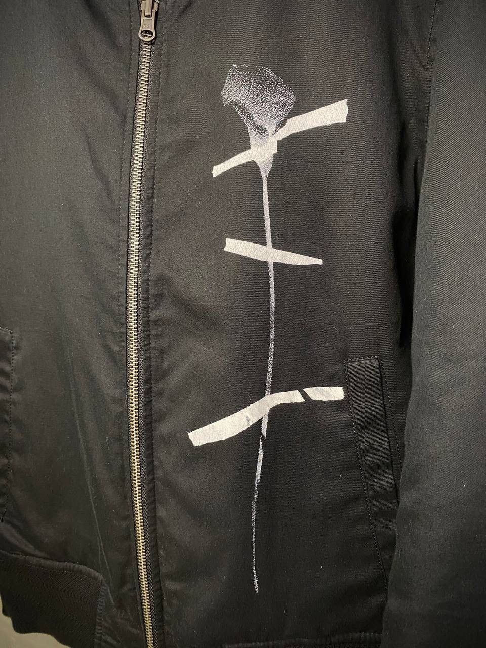 Ann Demeulemeester Sample stripped reversible bomber jacket S-M Size US M / EU 48-50 / 2 - 7 Thumbnail