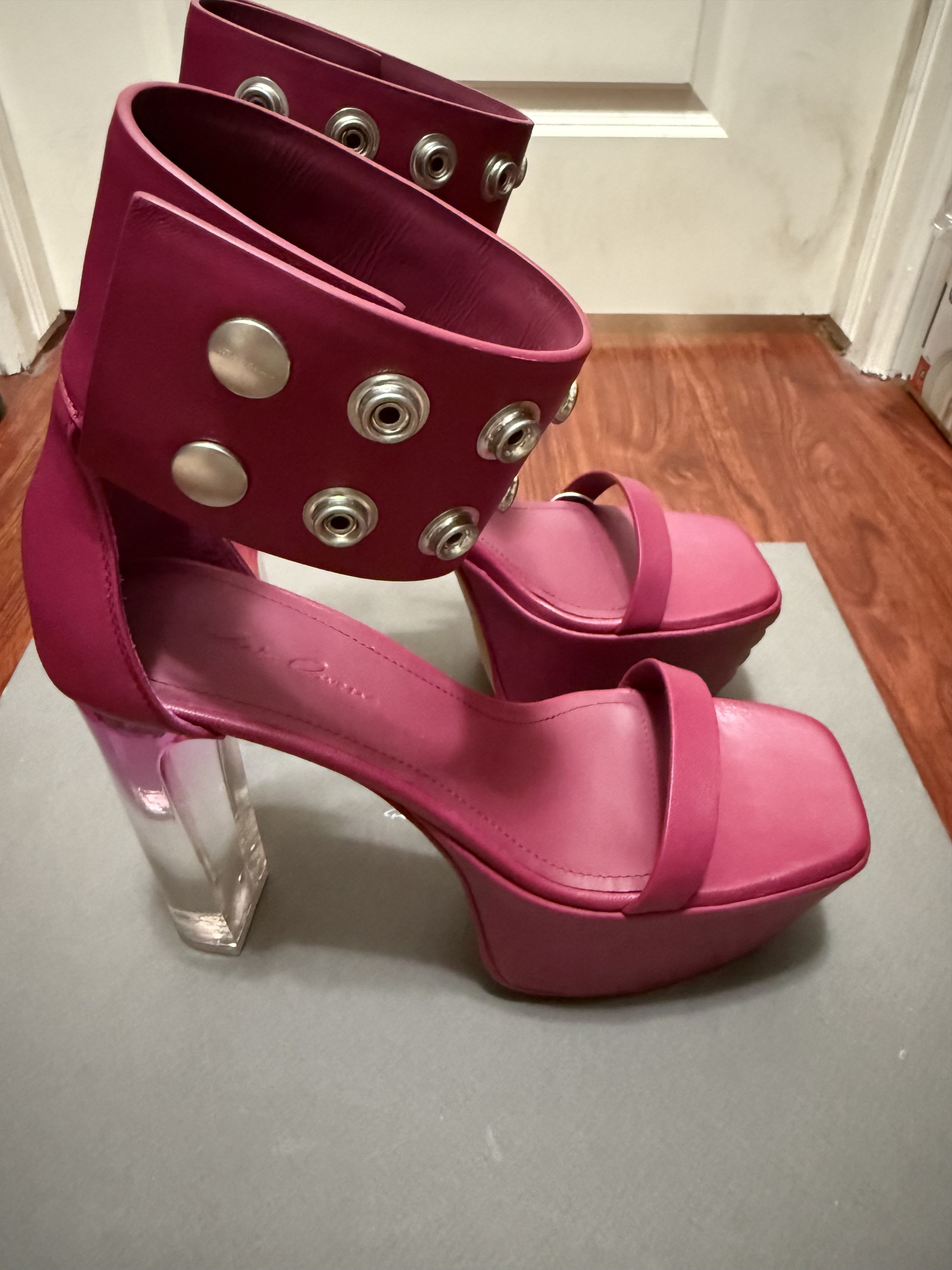 Rick Owens Pink heels Size US 6 / IT 36 - 3 Thumbnail