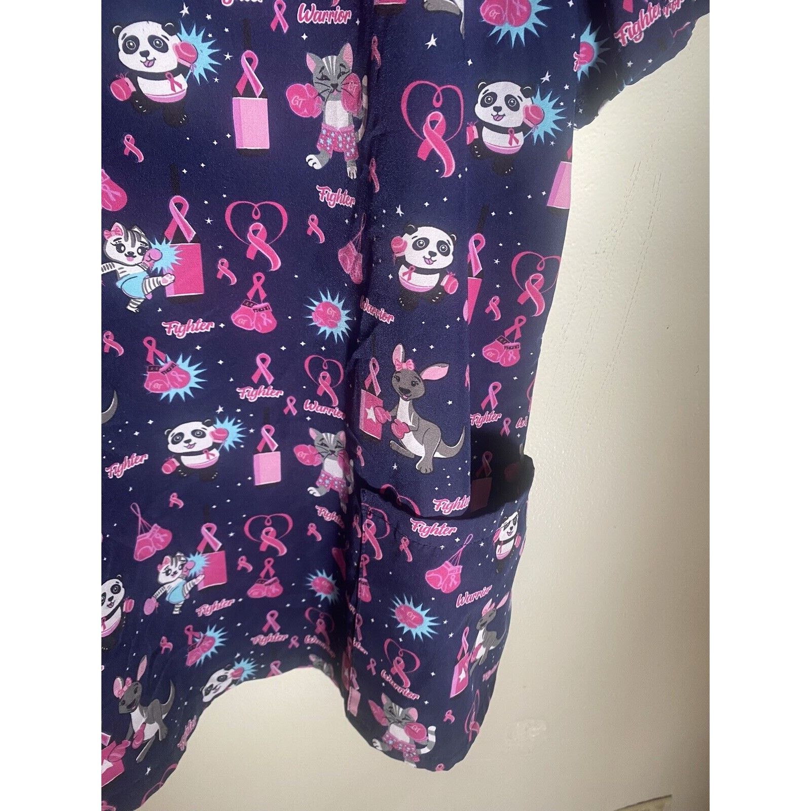 & Other Stories Set of 2 Top Women's 2XL Two Pocket V Neck Scrubs Size XXL / US 16-18 / IT 52-54 - 3 Thumbnail