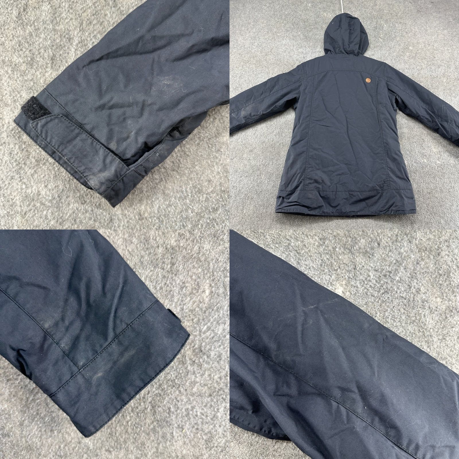 Dakine Dakine Jacket Womens M Black Hooded Full Zip Insulated Lined Polyester Rain Coat Womens 90s Rain Coat Hooded Down Lining Nylon Black Jacket M Dakine Size M / US 6-8 / IT 42-44 - 9 Thumbnail