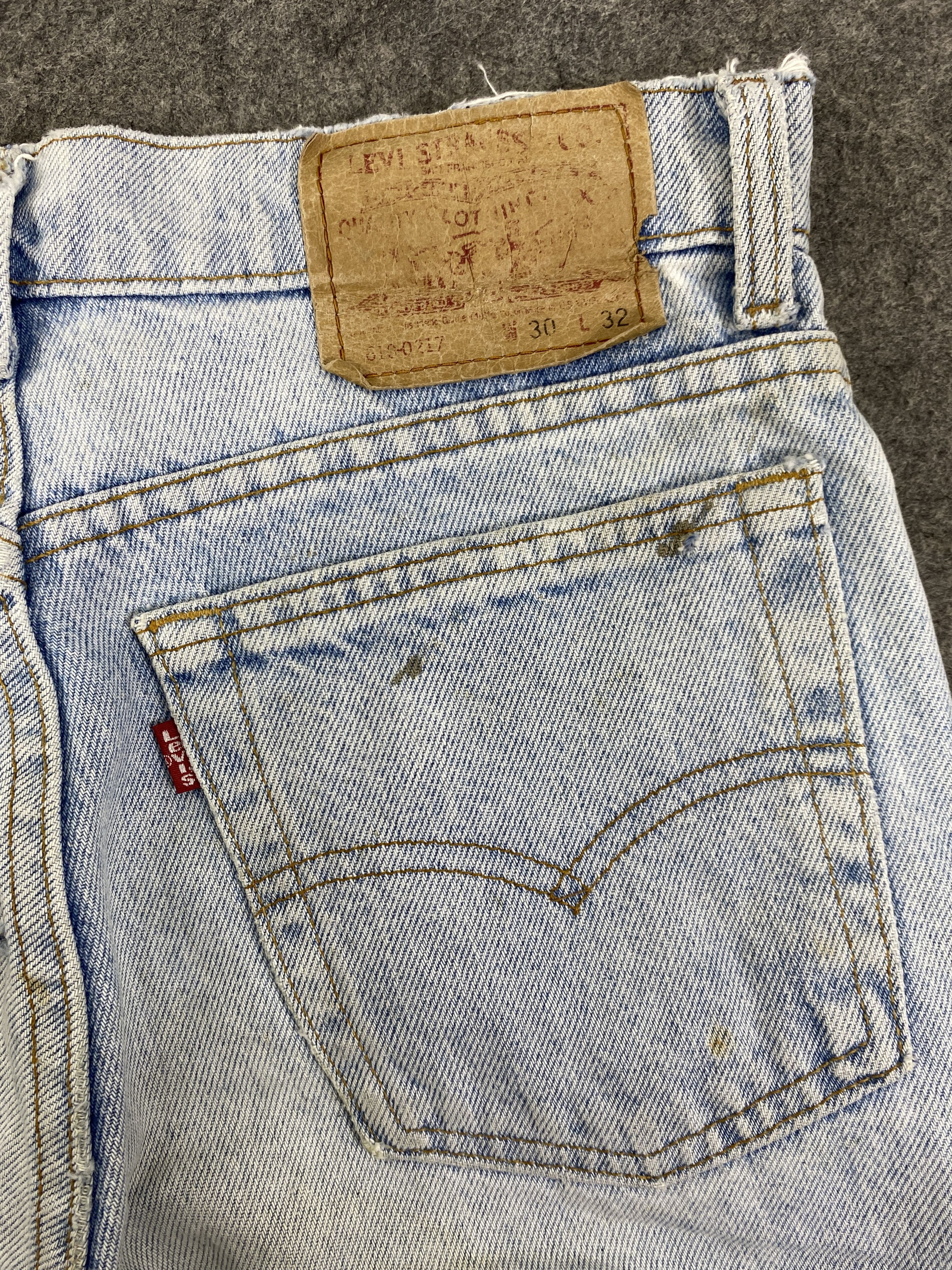 Levi's Light Blue Wash Vintage Levi's USA Jeans 28x27 - JN3376 Size US 28 / EU 44 - 11 Thumbnail