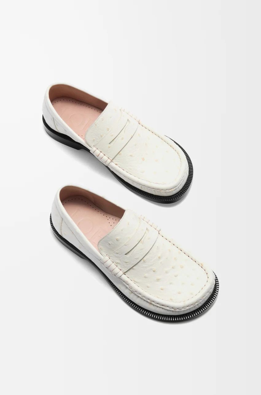 Loewe o1loc1c0525 Loafers in Ecru Size US 7 / IT 37 - 4 Thumbnail