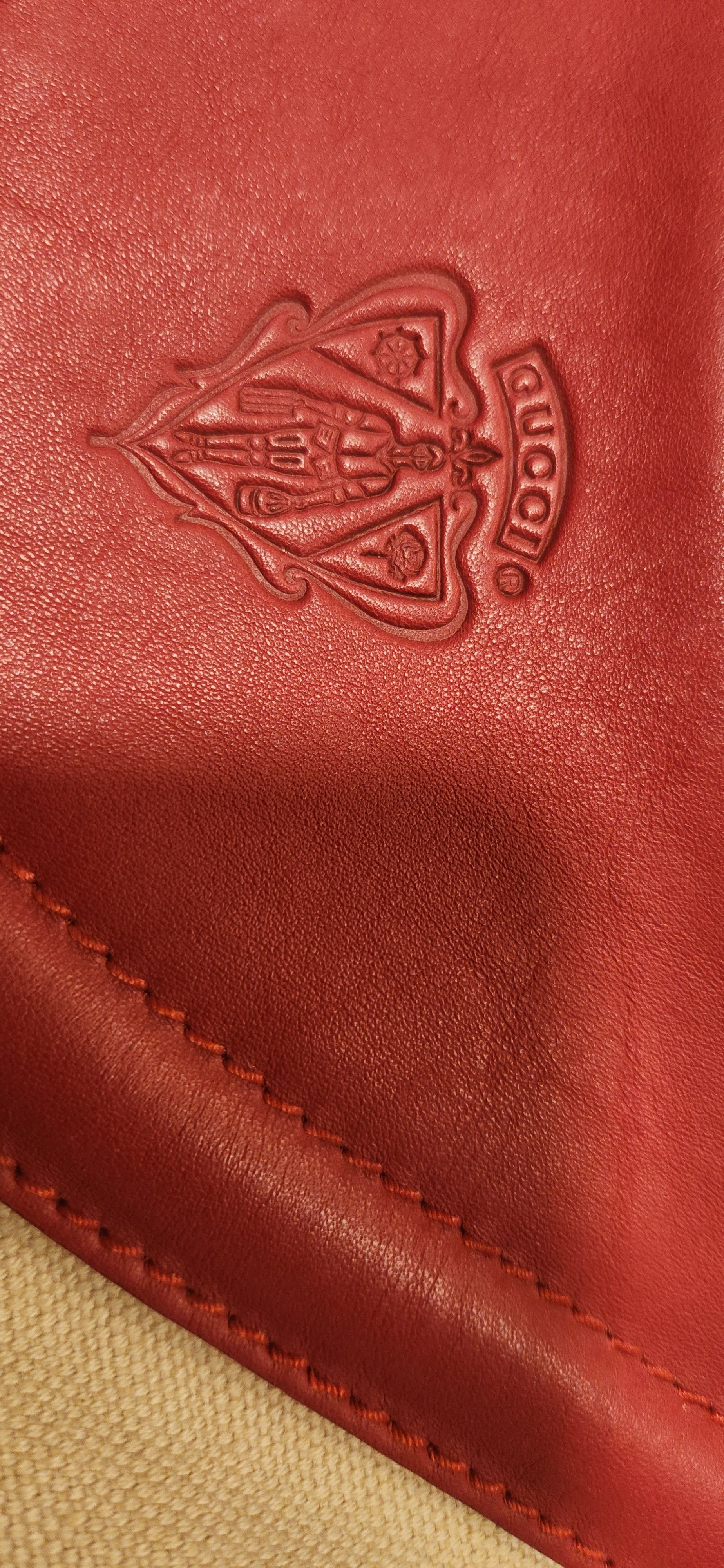 Gucci Gucci hysteria crest hobo with bamboo style handle. Size ONE SIZE - 2 Thumbnail