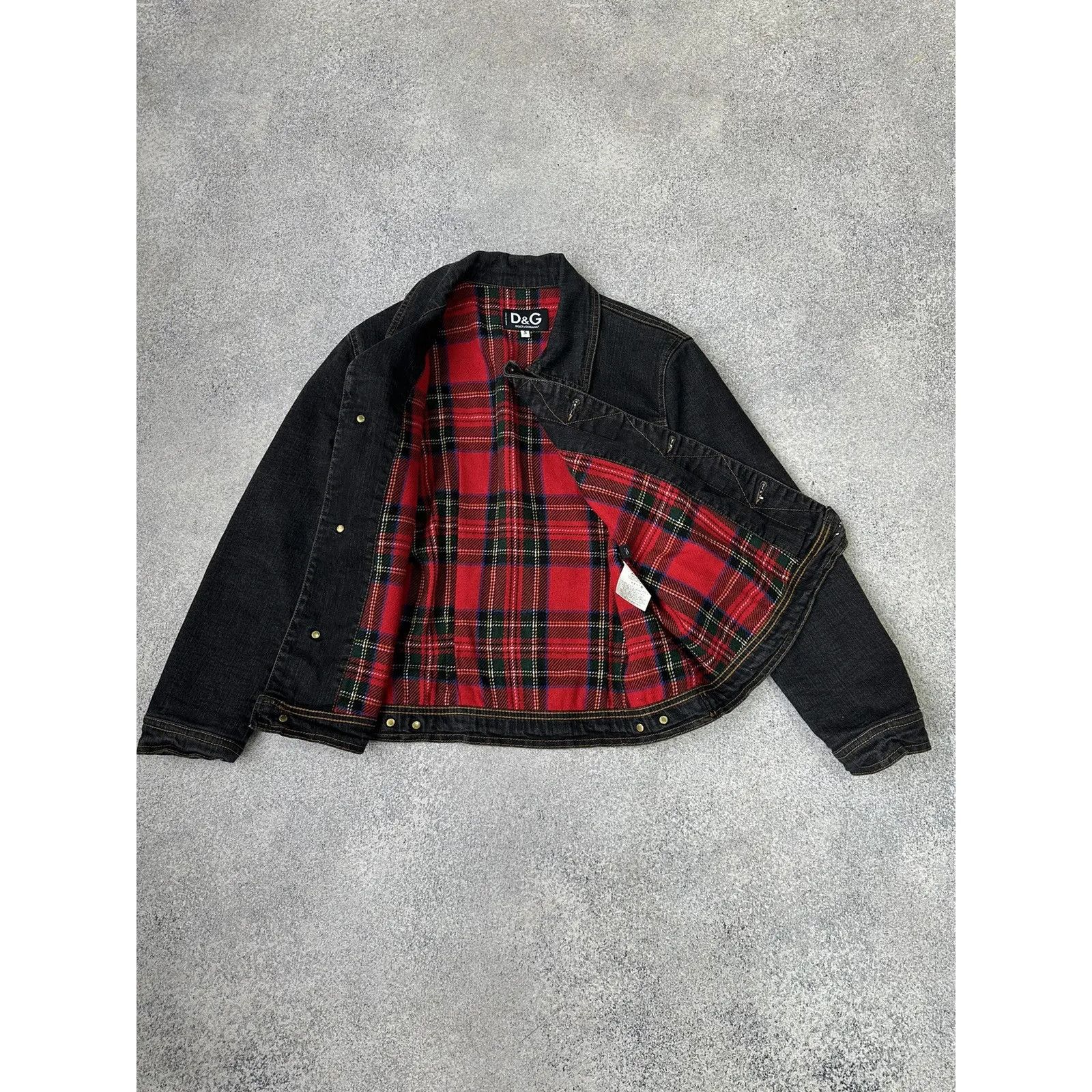 Dolce & Gabbana VTG Dolce&Gabbana HandPrinted Woman Denim Jacket Size S / US 4 / IT 40 - 11 Thumbnail