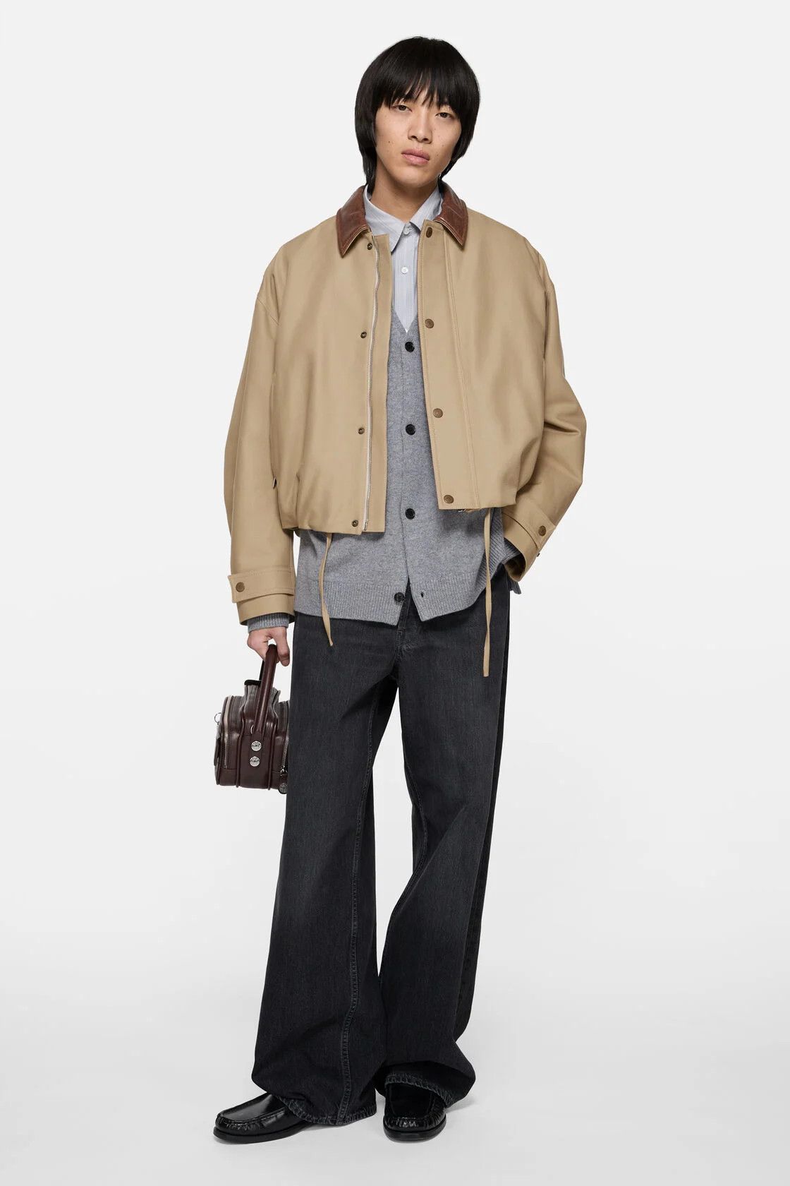 Acne Studios Acne Studios Twill Jacket Khaki Beige Size US S / EU 44-46 / 1 - 2 Thumbnail