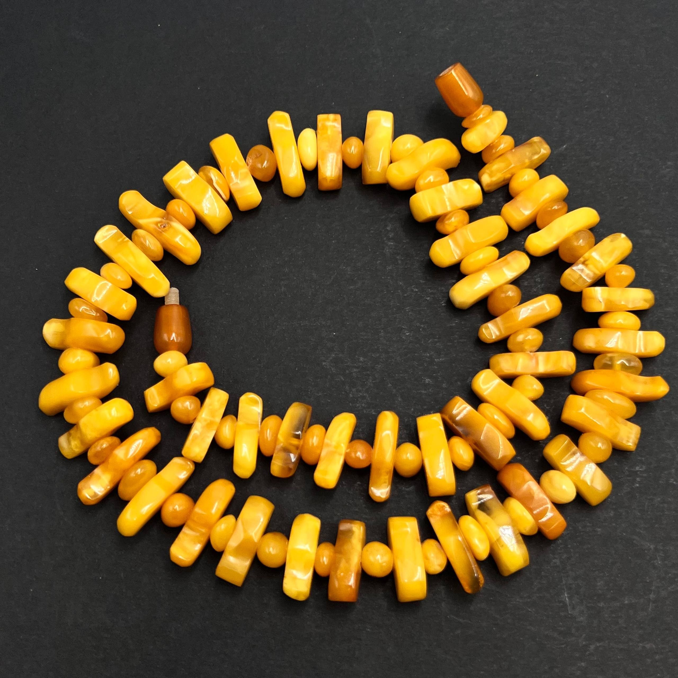 Vintage Vintage Genuine Baltic Amber Necklace Jewelry Natural 28gr Size ONE SIZE - 1 Thumbnail