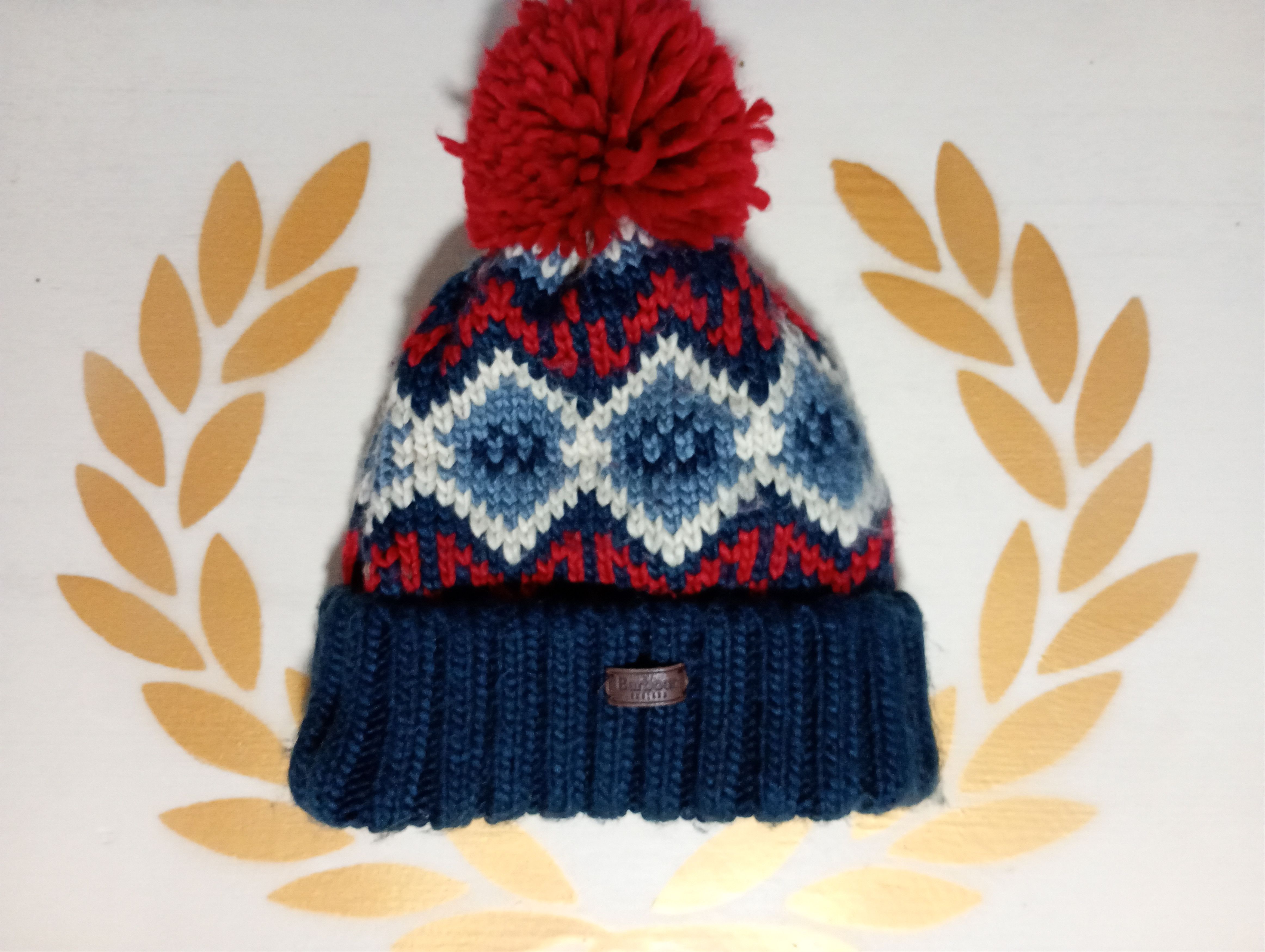 Barbour BARBOUR CASE FAIRSLE BEANIE Size ONE SIZE - 2 Thumbnail