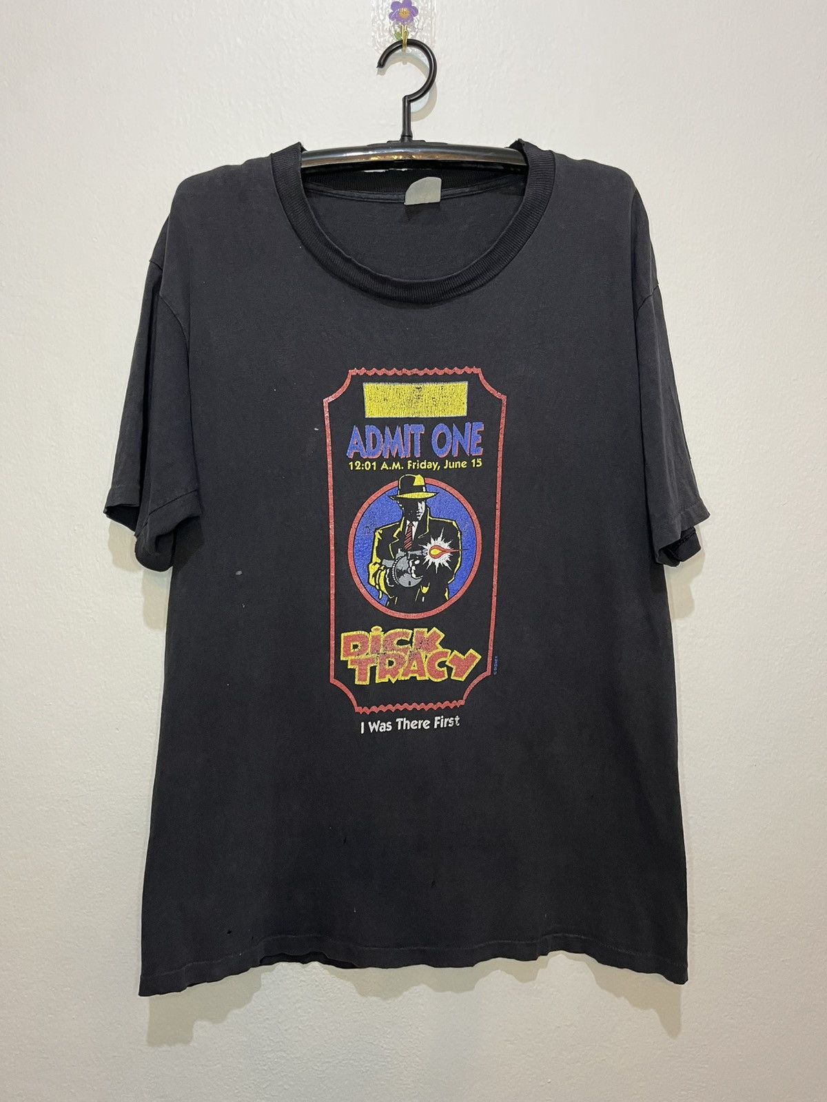 Disney Dick Tracy Admit One 1990‘s Size US XL / EU 56 / 4 - 1 Thumbnail