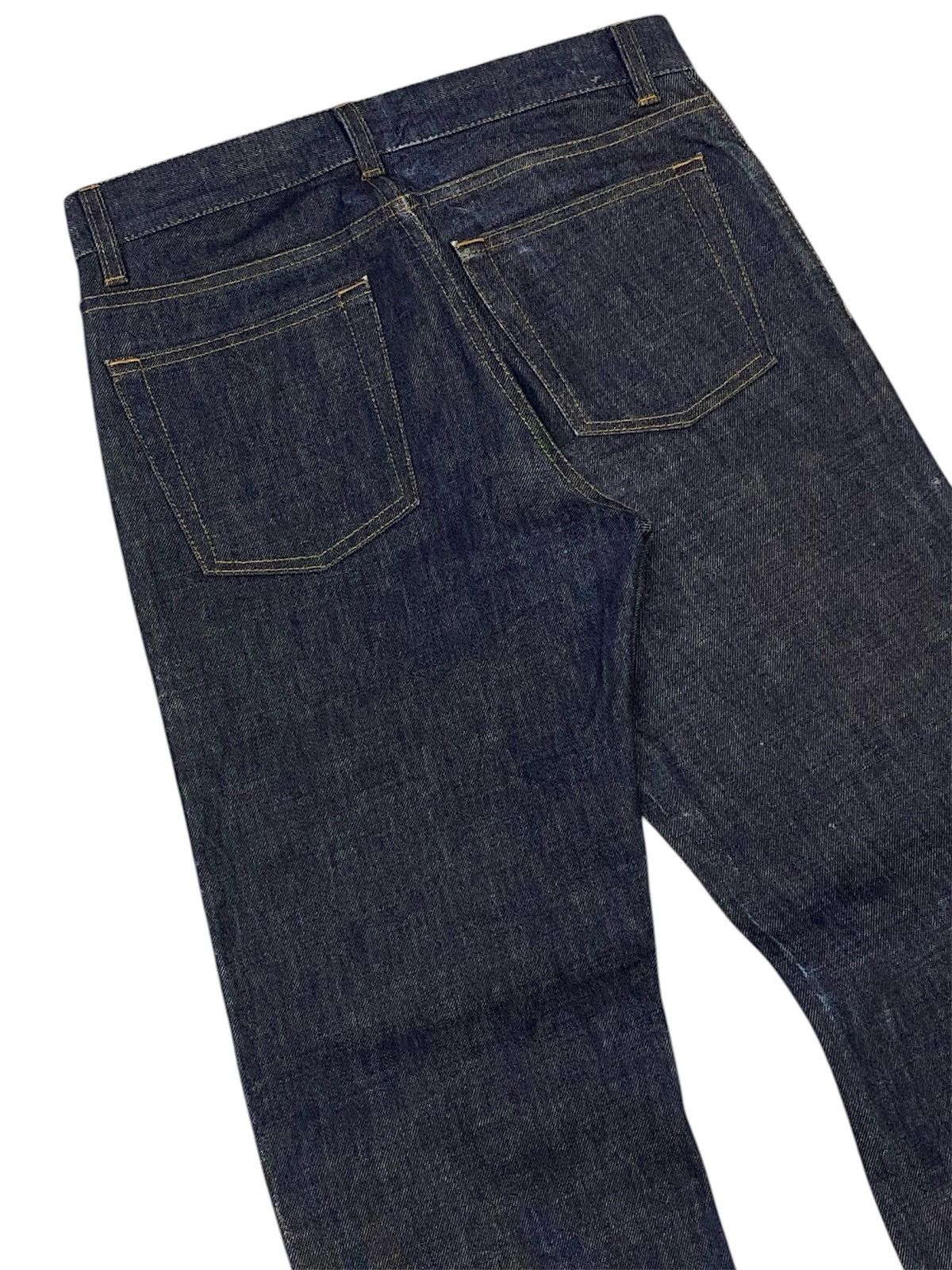 Helmut Lang Helmut Lang 1999 Classic Cut Raw Denim Pants Size US 29 - 5 Thumbnail