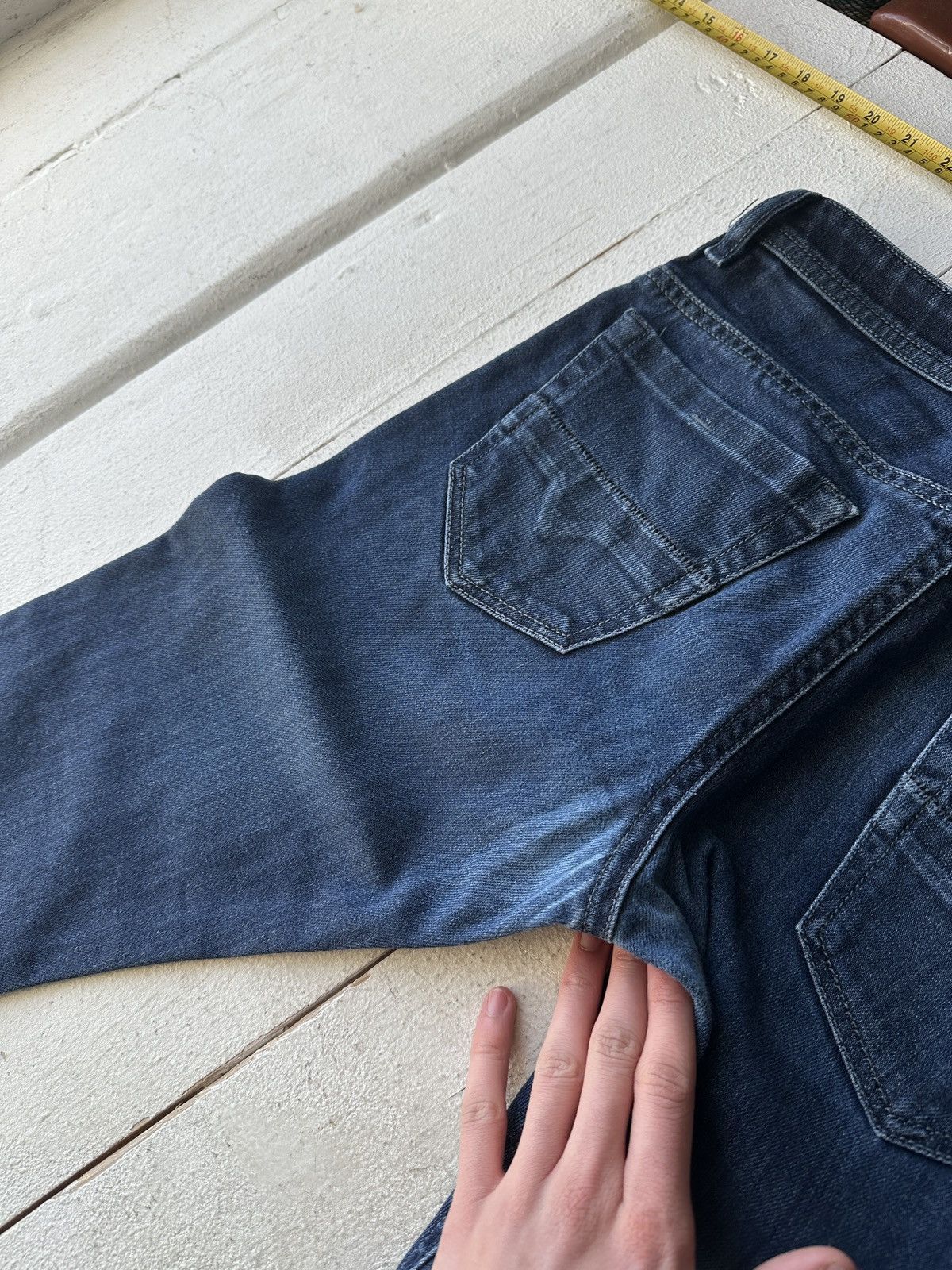 Diesel 🚨 RARE DIESEL MEN DENIM JEANS AVANT GARDE IFSIXWASNINE Y2K Size US 31 - 13 Thumbnail