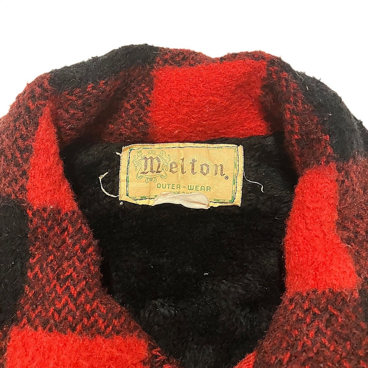 Vintage Vintage Melton Outer-Wear Flannel Size US L / EU 52-54 / 3 - 4 Thumbnail