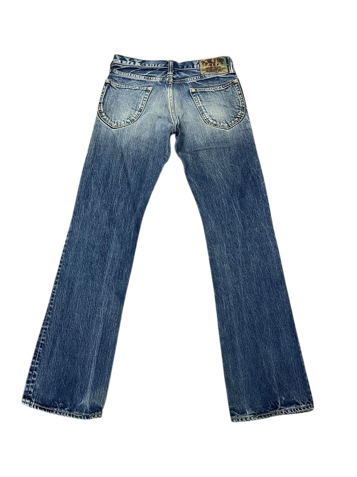 Blue Blue Japan Straight Jeans Blue Blue Japan Faded Washed 4🟦0 Size US 29 - 8 Thumbnail