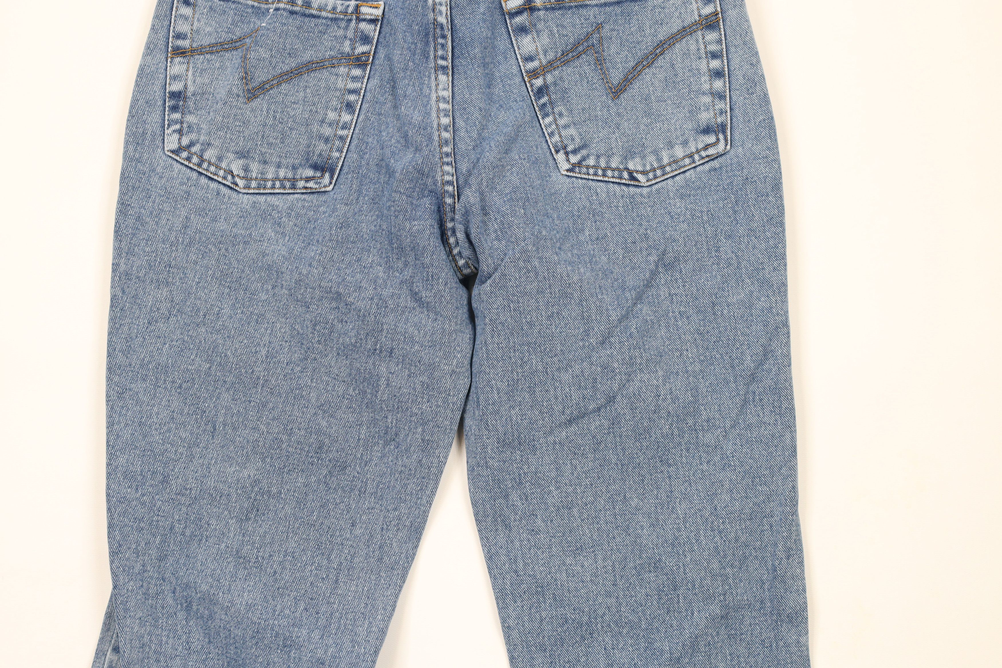 Vintage Vintage Y2K Streetwear Wide Leg Flared Denim Jeans Blue Size 30" / US 8 / IT 44 - 11 Thumbnail