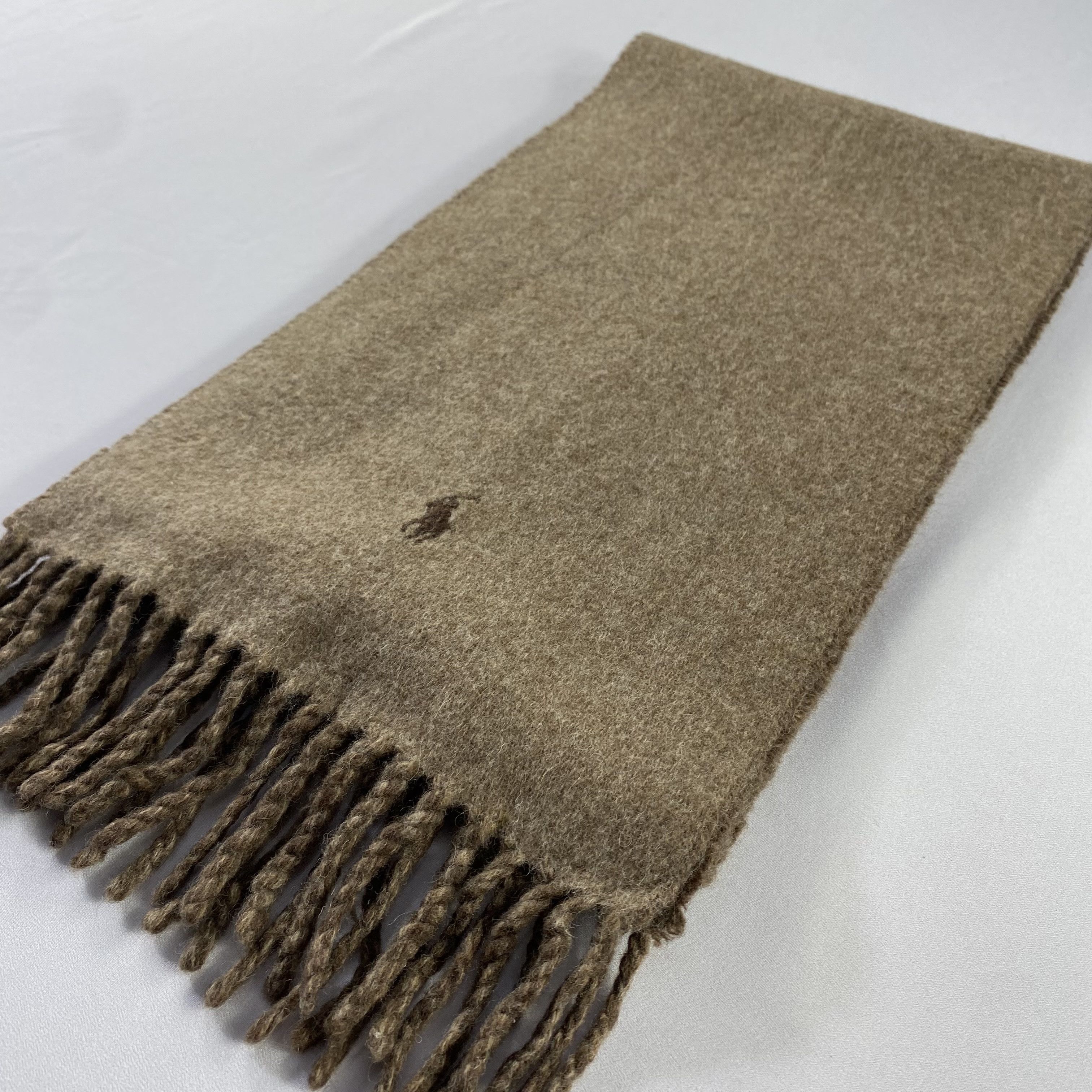 Polo Ralph Lauren Two Tone Polo Ralph Lauren Scarf Neck Wrap Wool Muffler Size ONE SIZE - 3 Thumbnail