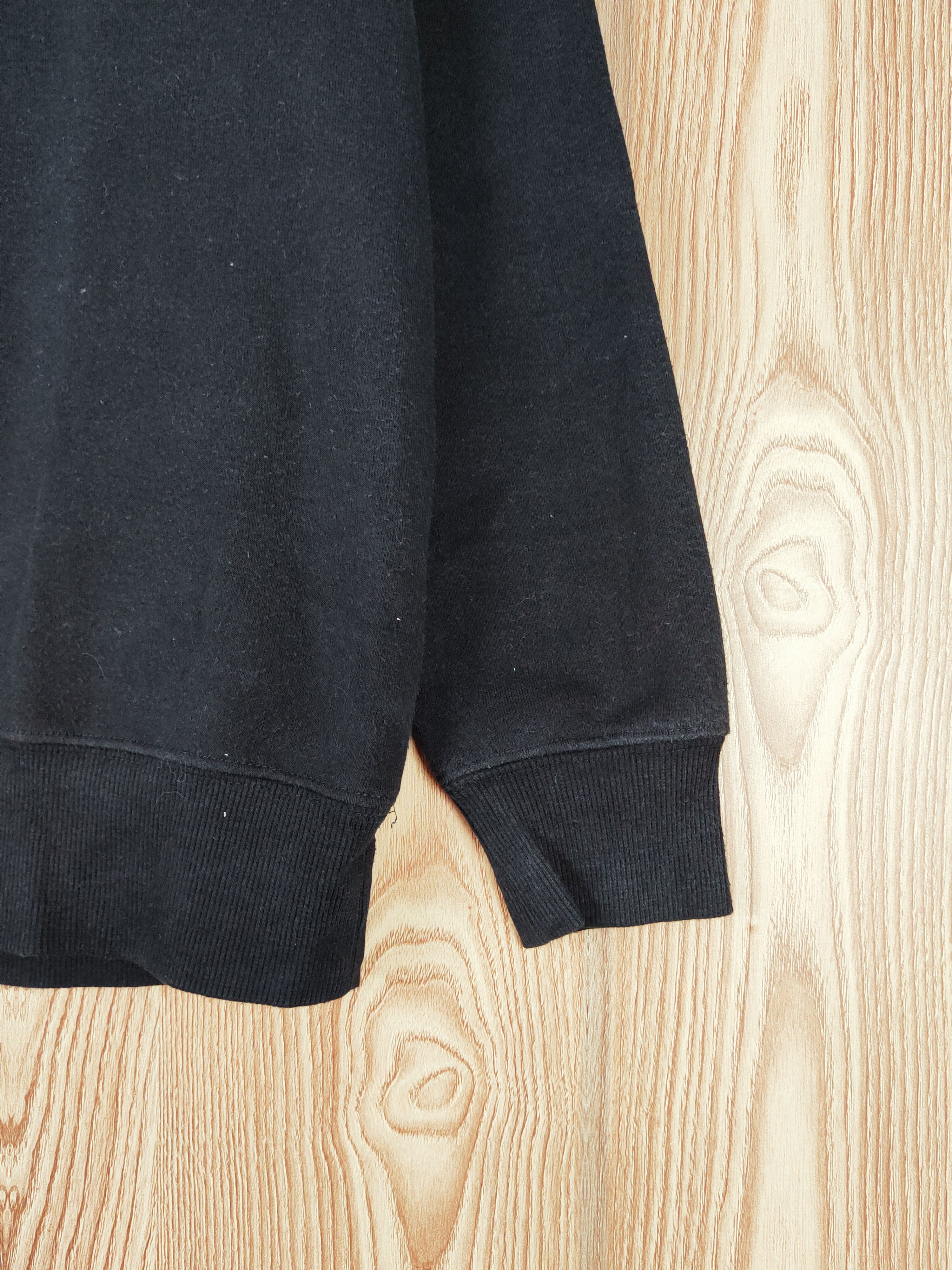 Converse × Vintage Vintage Converse Black Sweatshirts (rare cool design) Size L / US 10 / IT 46 - 6 Thumbnail