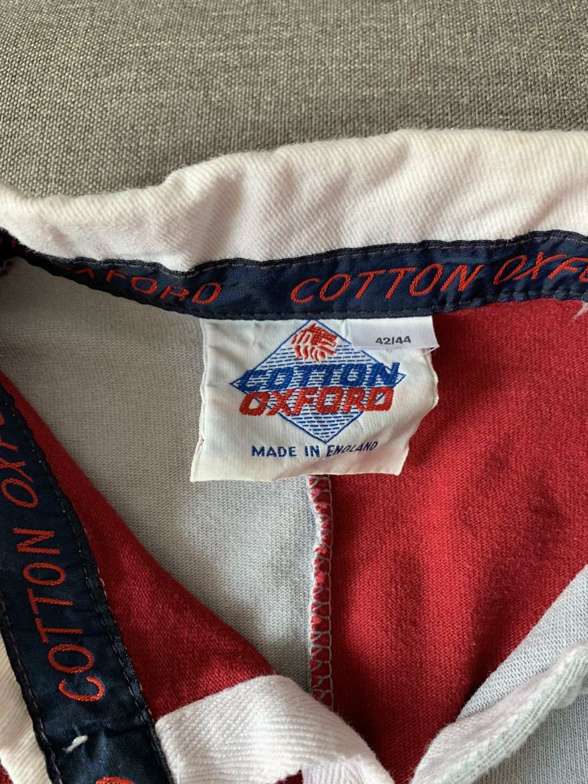 Other Vintage Cotton Oxford Lord’s Rugby Jersey Size US L / EU 52-54 / 3 - 3 Thumbnail