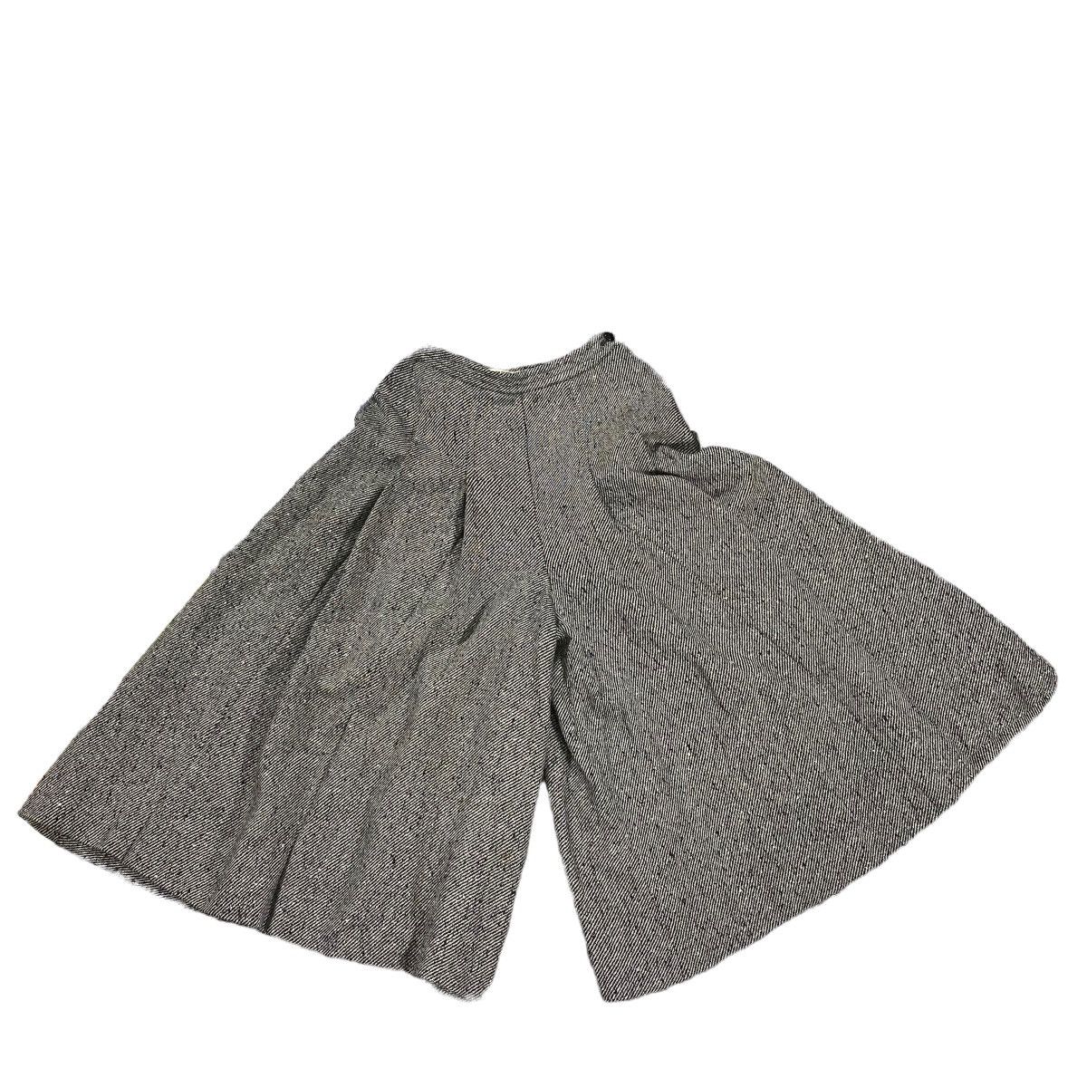 Comme des Garcons × Junya Watanabe × Rei Kawakubo Vintage 1980’s Comme des Garçons Tweed Wide Pants Japanese Size 22" - 4 Thumbnail