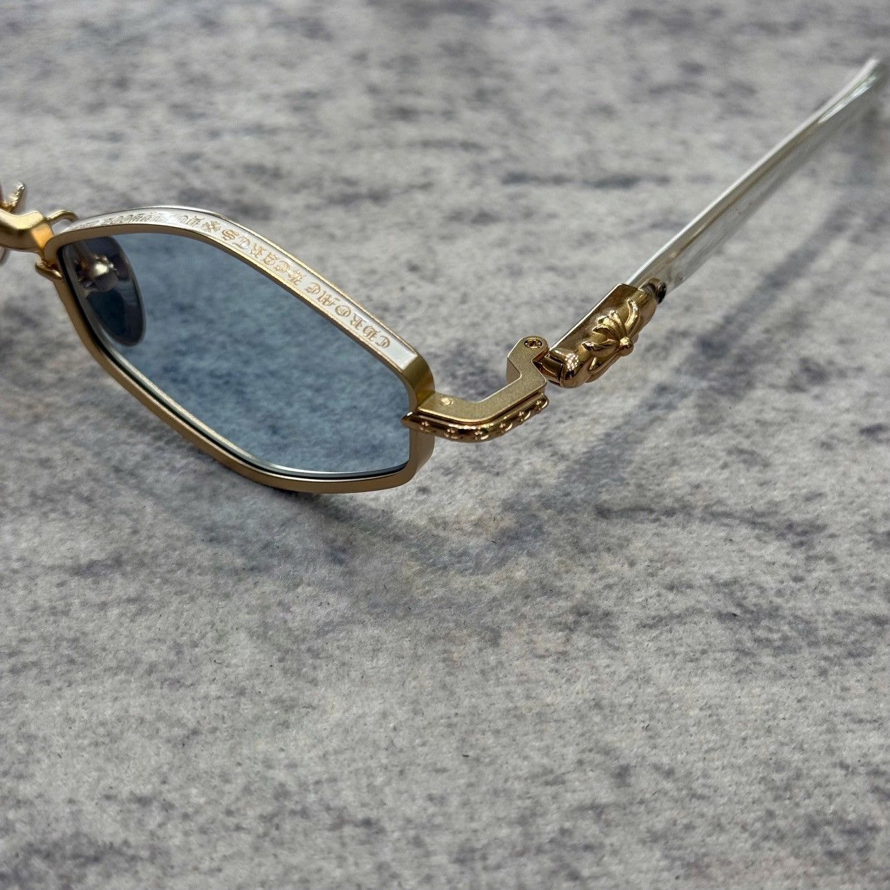Chrome Hearts CHROME HEARTS NIP SLIP Matte Gold Plated/White-White Size ONE SIZE - 2 Thumbnail