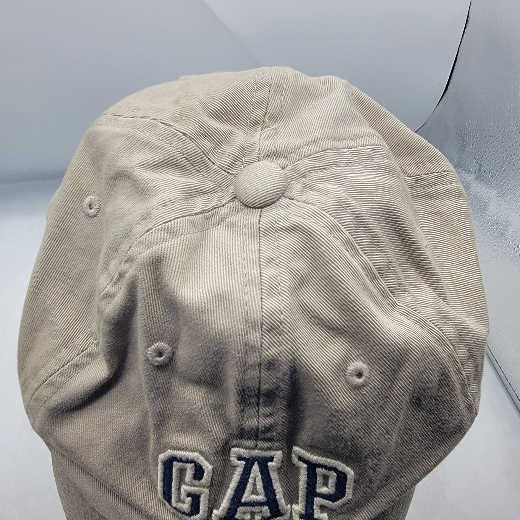 Gap Gap Adults Medium Beige Cotton Baseball Hat Cap Adjustable C Size ONE SIZE - 10 Thumbnail