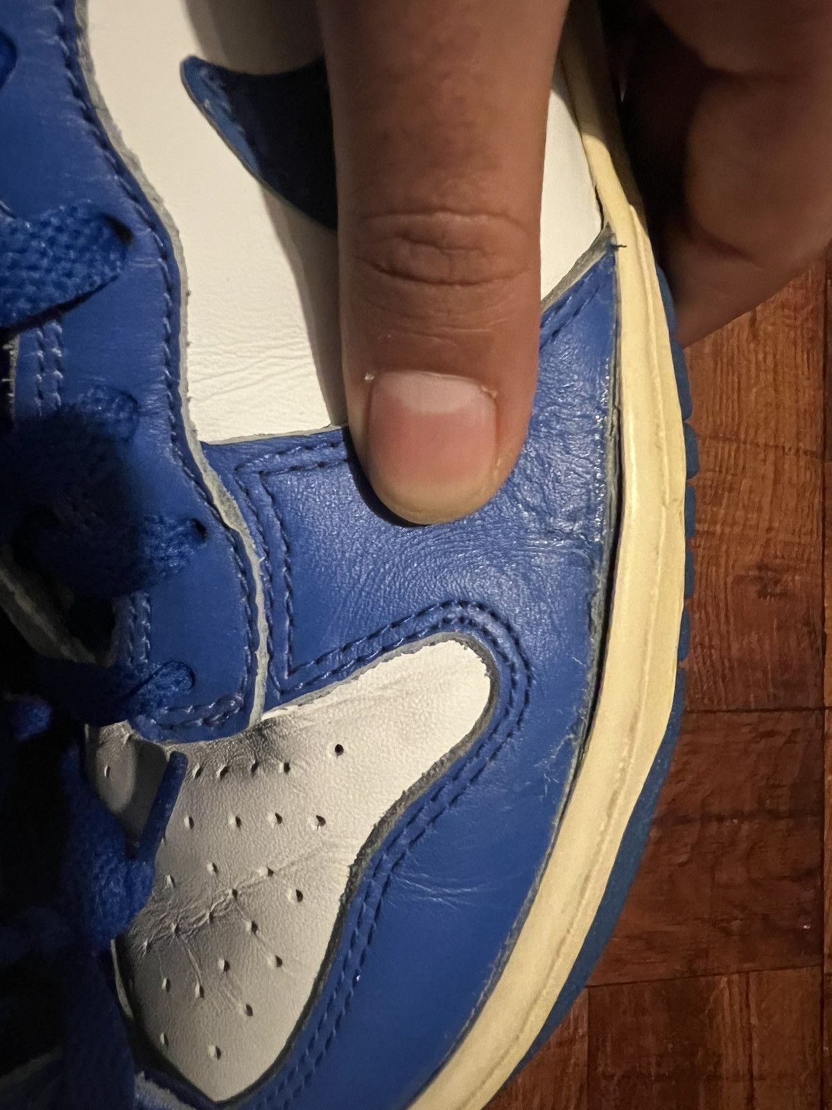 Nike × Vintage Nike dunk high LE 1999 Kentucky with box Size US 7.5 / EU 40-41 - 4 Thumbnail