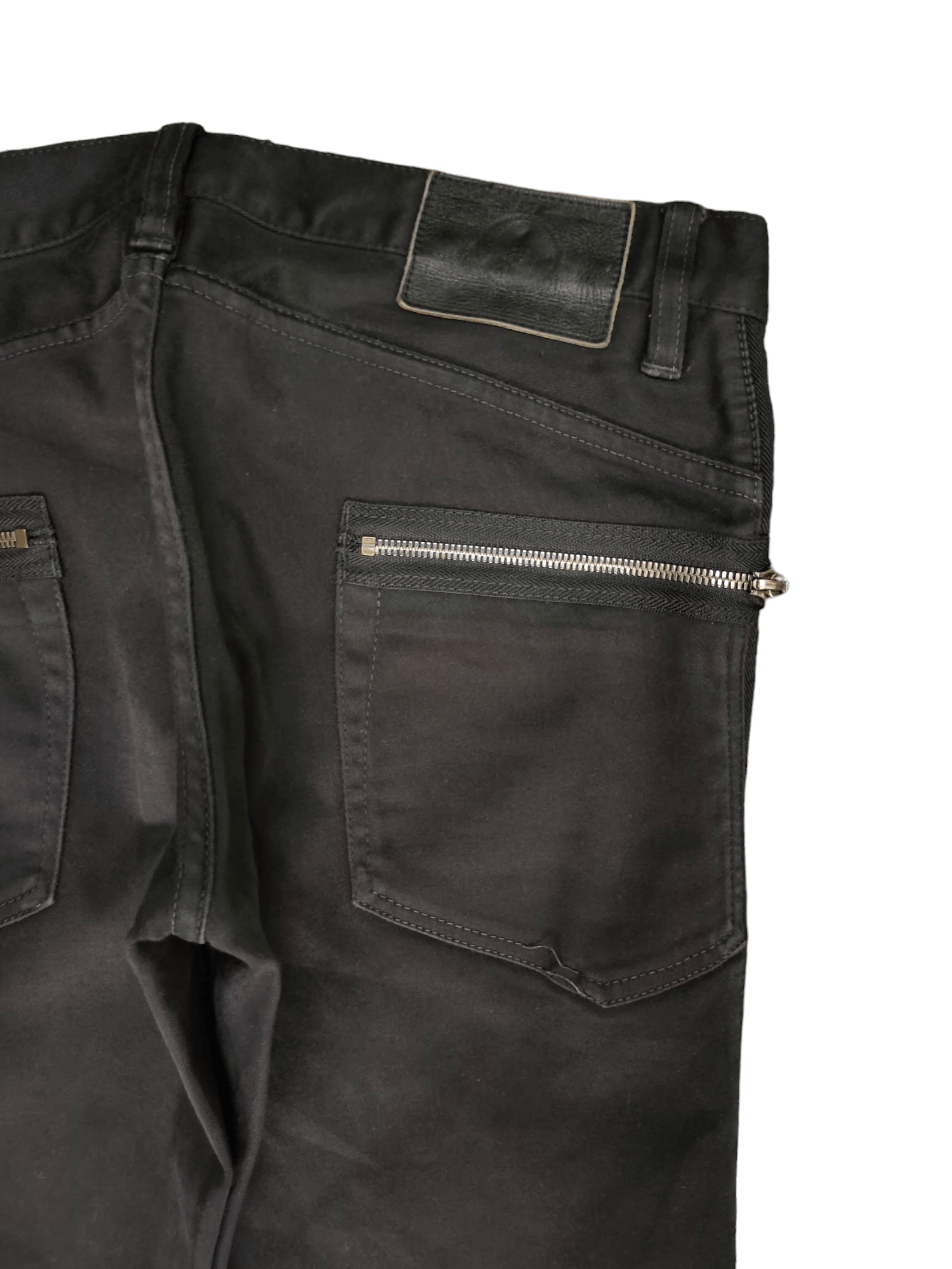 Hysteric Glamour × Vintage 1990s Hysteric Glamour Zipper Hem & Pocket Skinny Jeans Size US 30 / EU 46 - 12 Thumbnail