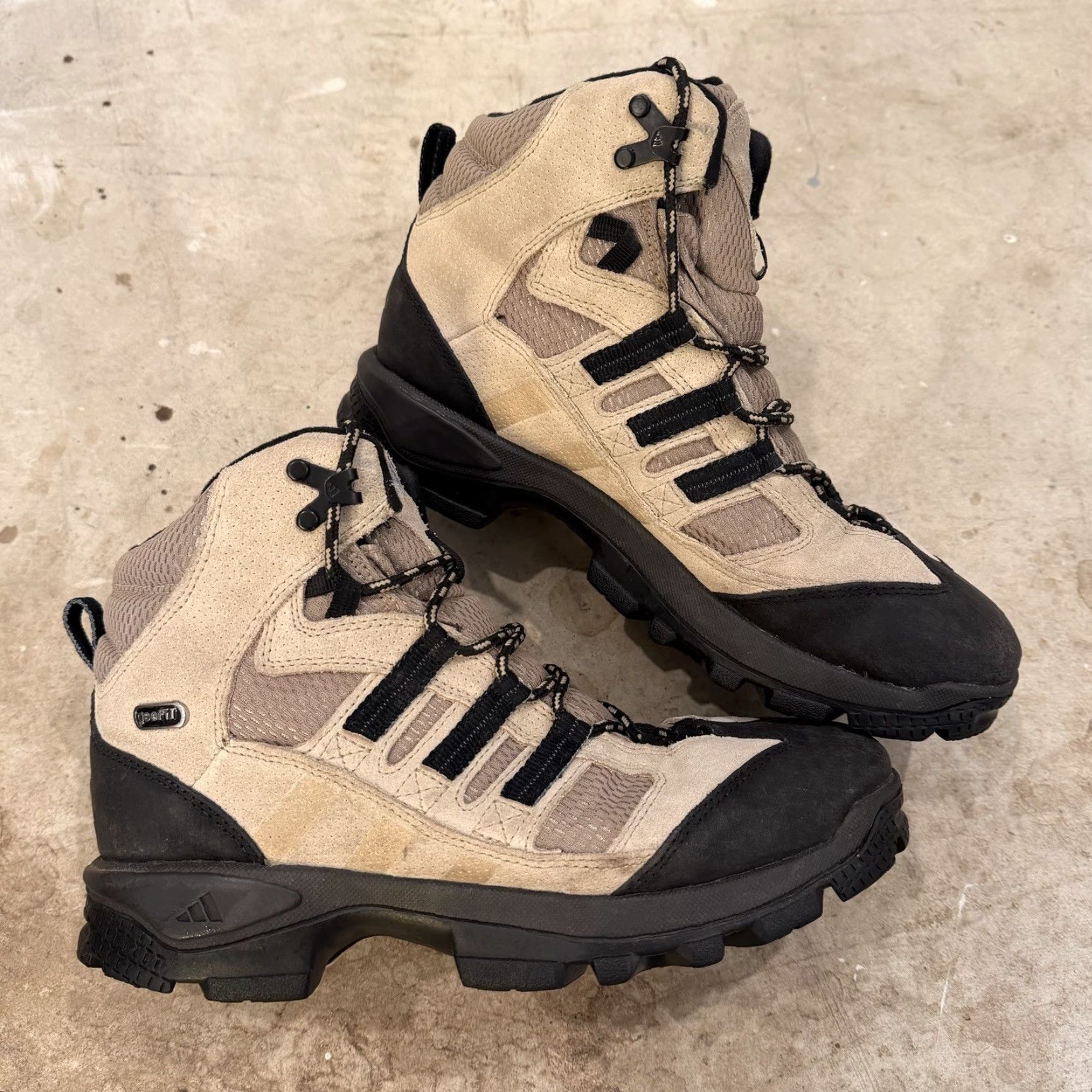 Adidas Adidas GeoFit Suede Leather Ankle Boots Women Sz 9.5 Hiking Trail Outdoors Boots Size US 10 / IT 40 - 2 Thumbnail