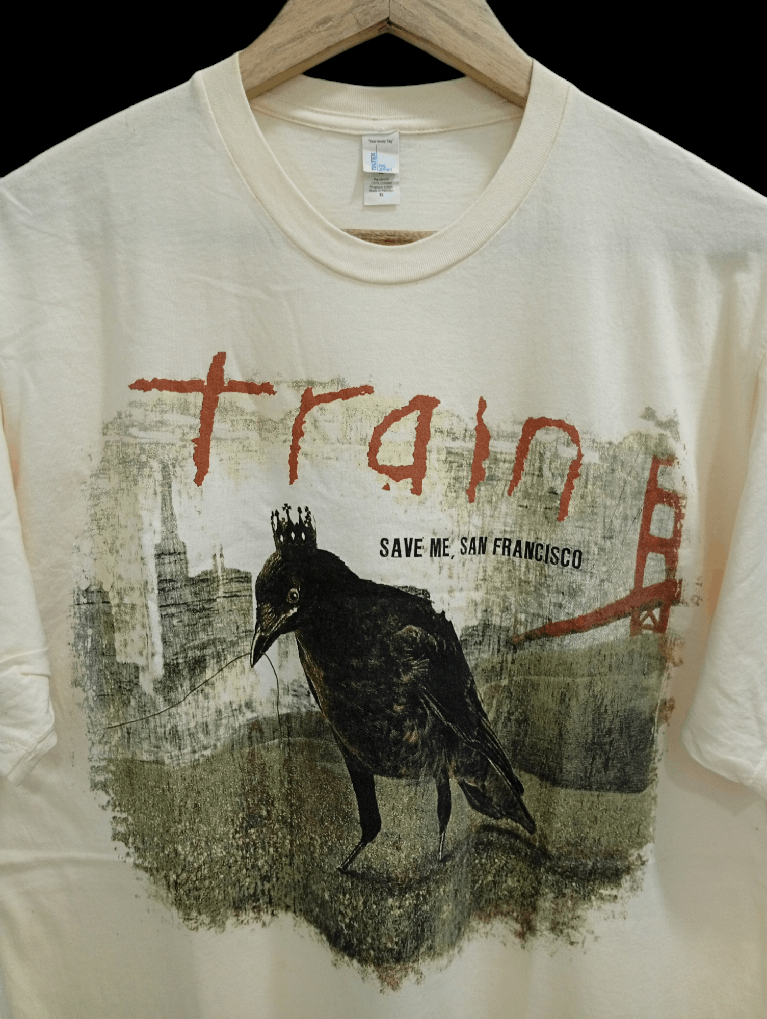 Band Tees × Vintage 🔥🔥Train Save Me San Francisco Album Cover T-Shirt Size US XL / EU 56 / 4 - 18 Thumbnail