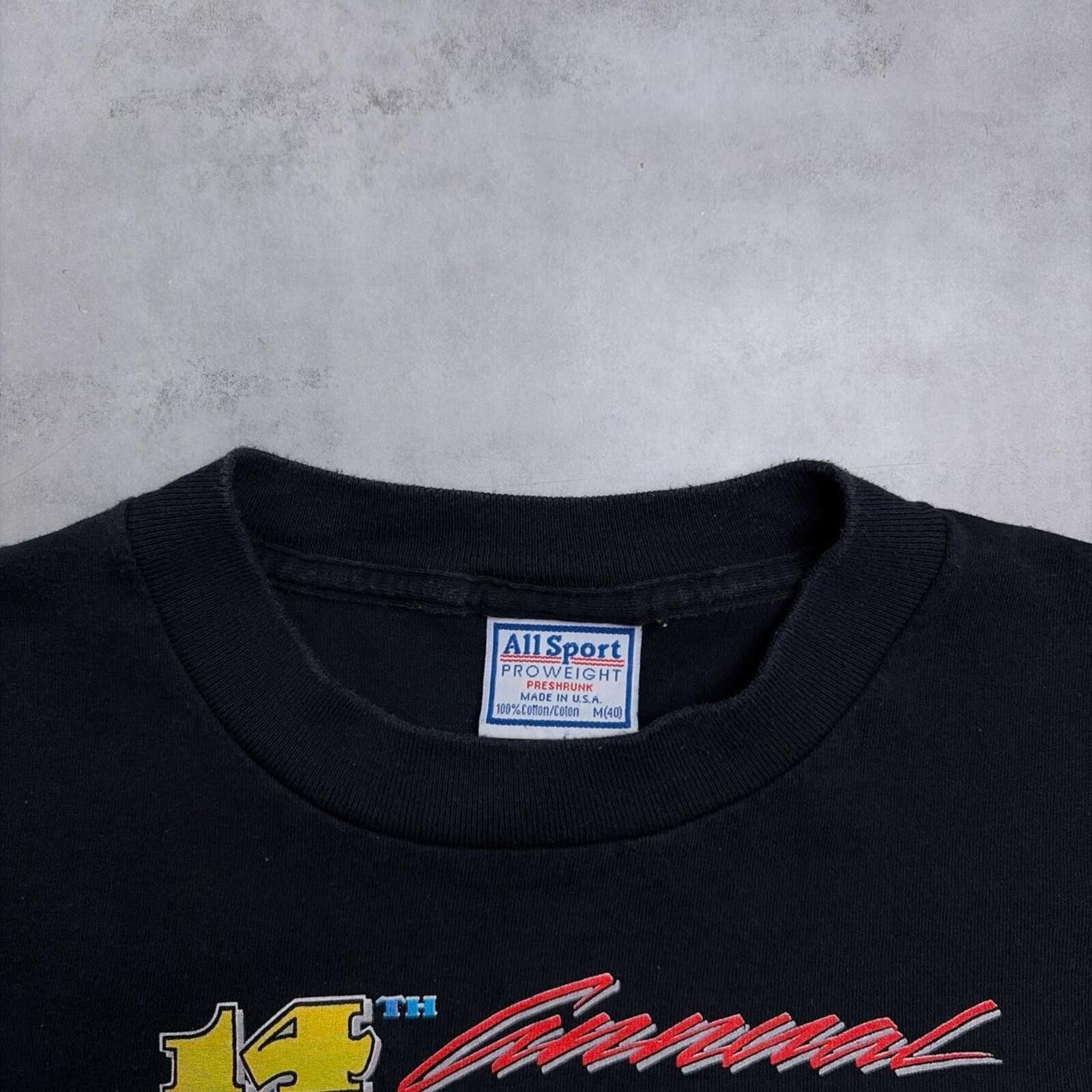 NASCAR Vintage Dirt Track Racing Graphic All Sport USA T-Shirt Size US M / EU 48-50 / 2 - 7 Thumbnail