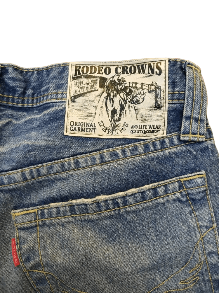 Japanese Brand Rodeo Crowns Denim Pant Size US 31 - 4 Thumbnail