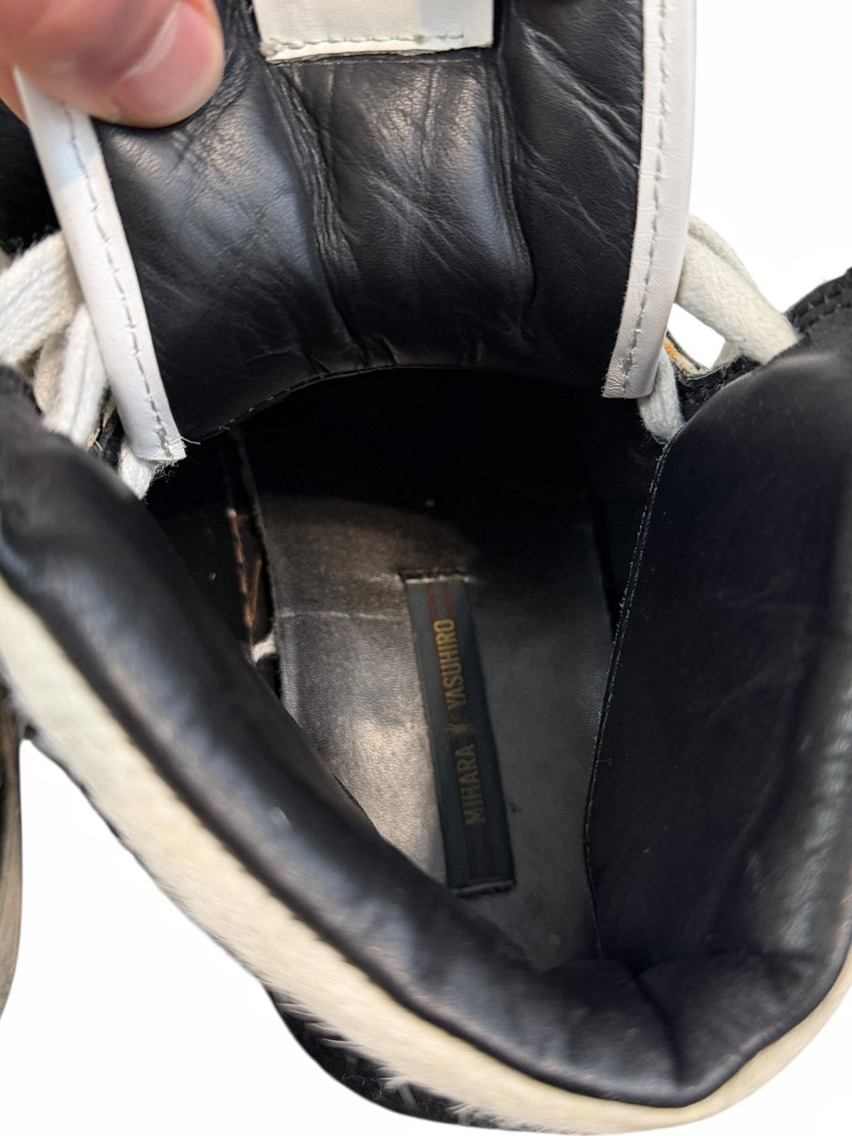 Maison MIHARA YASUHIRO OG 2000’s Pony Hair Bespoke Air Force 1 Size US 8 / EU 41 - 7 Thumbnail