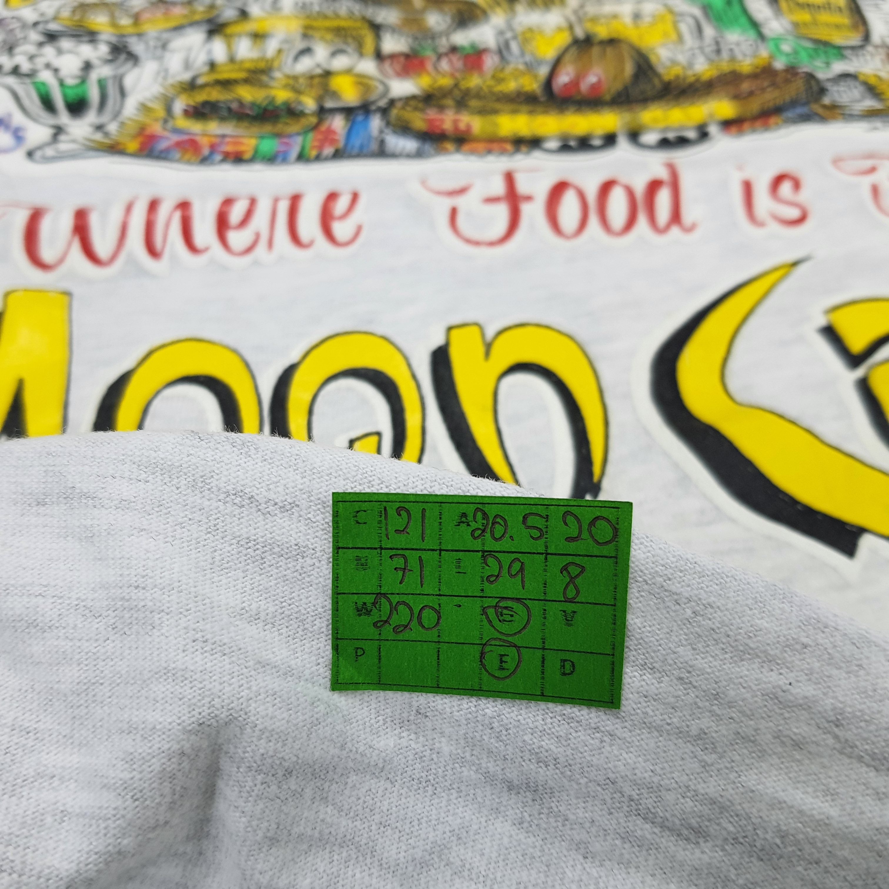 Vintage Vintage Mooneyes 90s Moon Cafe T-shirt Size US M / EU 48-50 / 2 - 9 Thumbnail