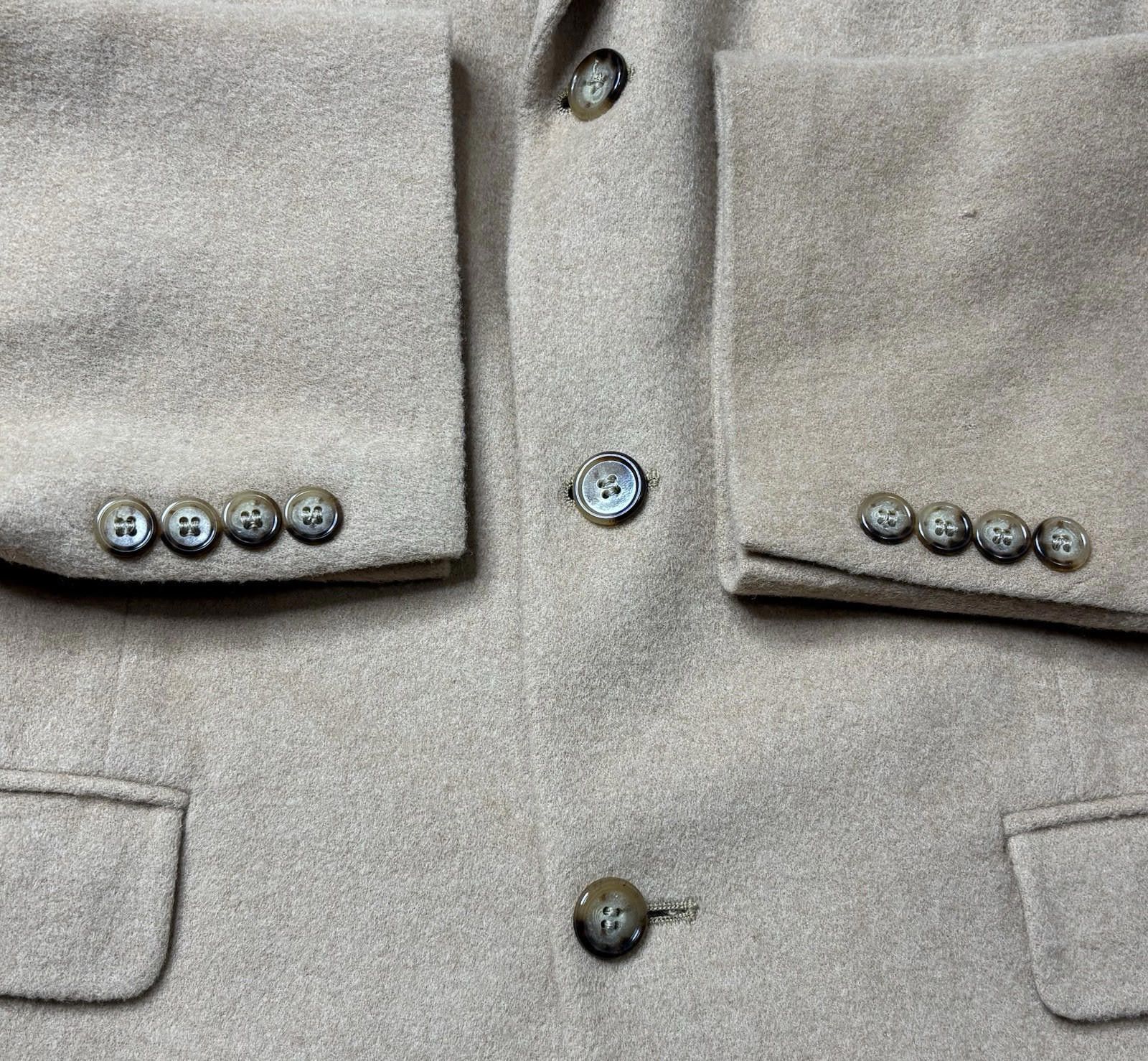 Joseph & Lyman Joseph & Lyman for Bloomingdales Blazer Jacket 44 Camel Hair Size 44R - 7 Thumbnail