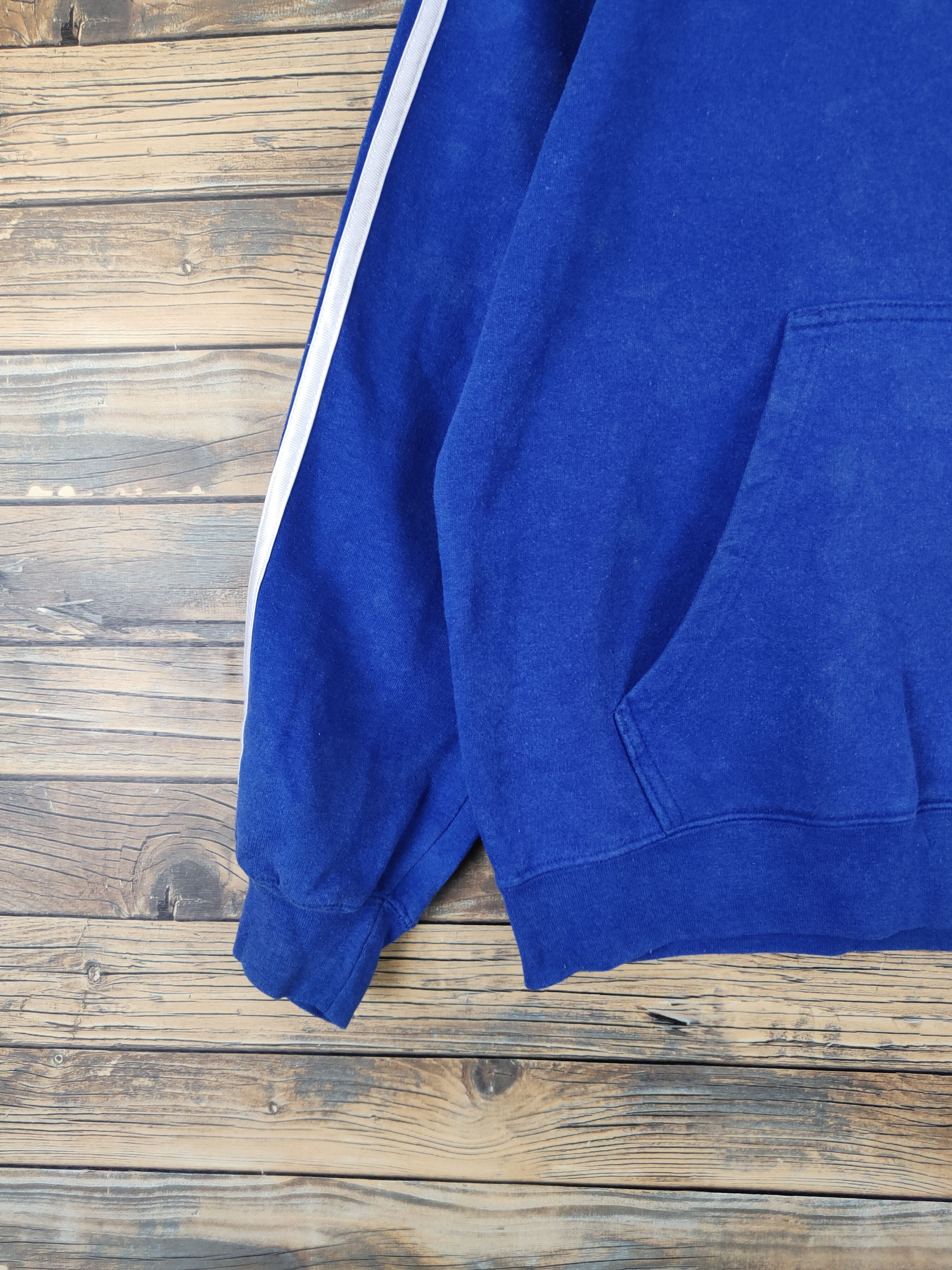 Adidas × NBA Adidas Blue Golden State Hoodie Sweatshirts #W1132 Size US L / EU 52-54 / 3 - 6 Thumbnail