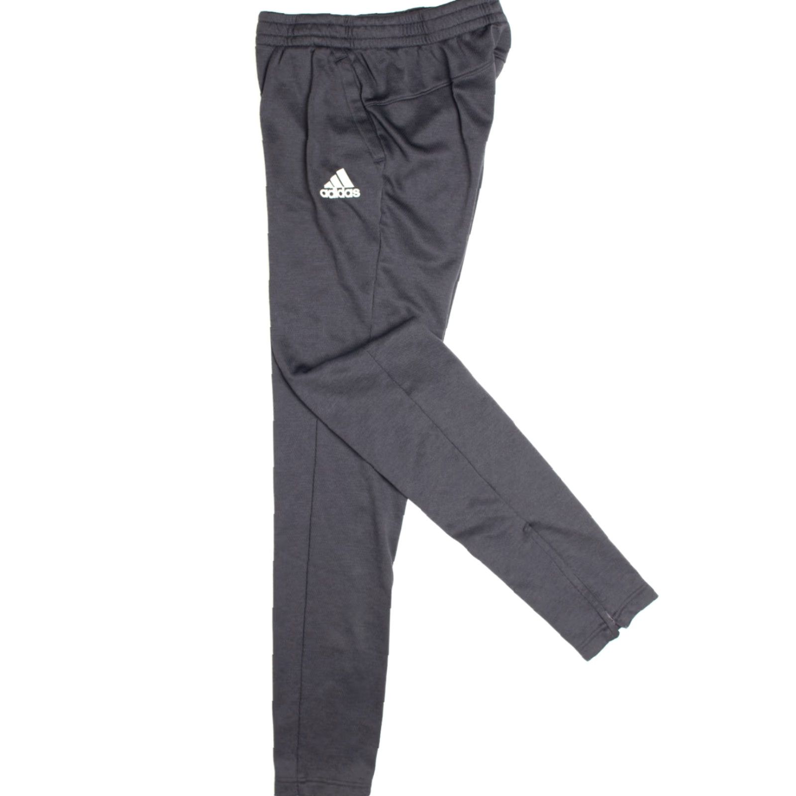 Adidas Adidas Black Track Pants 817 Small Black Polyester Vintage Ragstock Mens Size US 29 - 2 Thumbnail