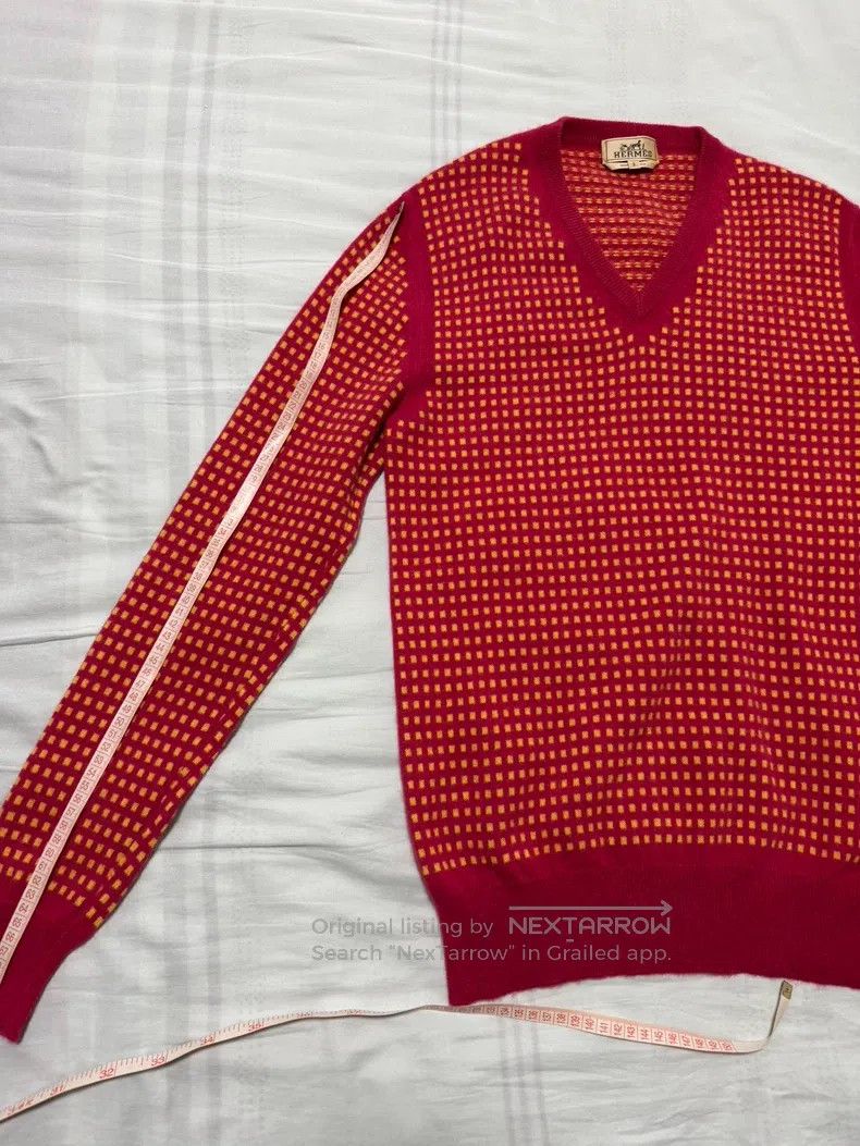 Hermes Hermes Goat fleece sweater 100% goat fleece Size US S / EU 44-46 / 1 - 6 Thumbnail