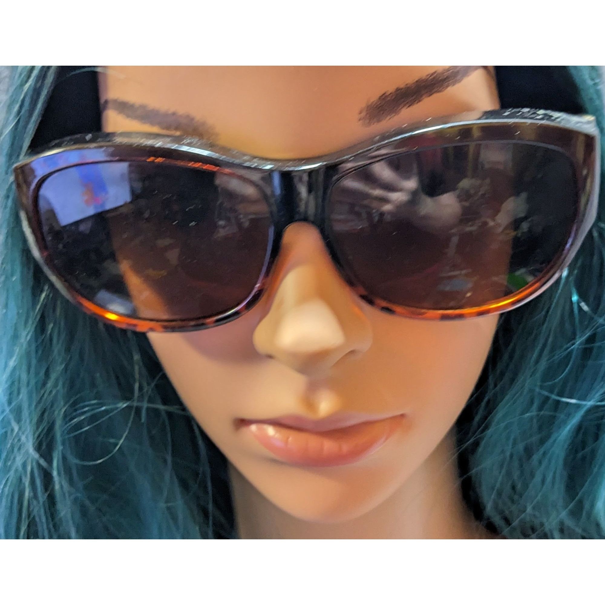 Other Solar Shield Retro Tortoise 90s Style Sunglasses Size ONE SIZE - 7 Thumbnail