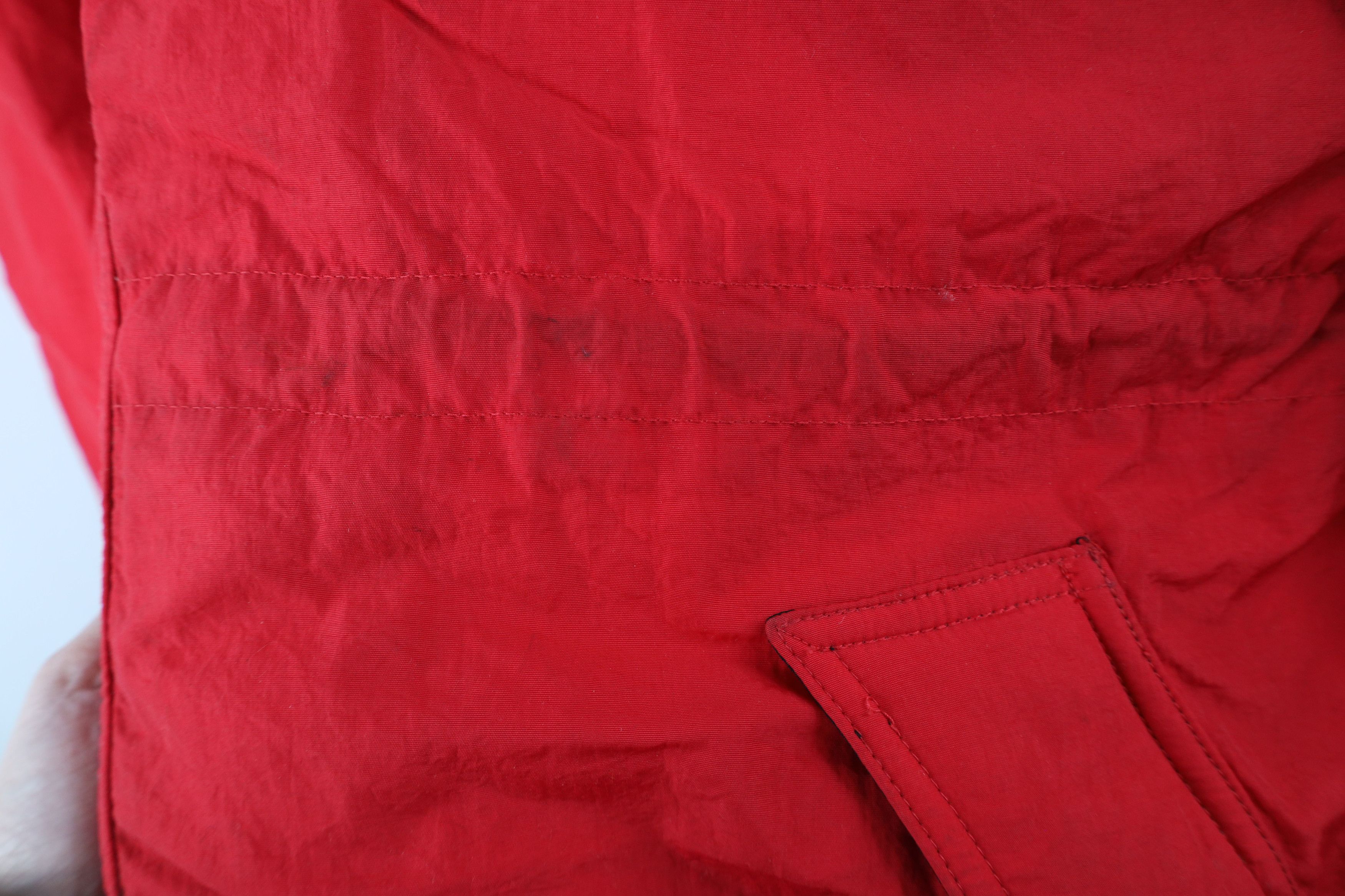 Marlboro × Vintage Vintage 90s Marlboro Duck Down Fill Hooded Puffer Jacket Red Size US XL / EU 56 / 4 - 6 Thumbnail
