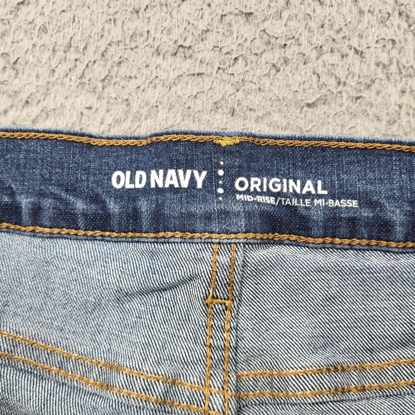 Old Navy Old Navy Original Jeans Women's 12 Regular Tapered Denim Dark Wash Casual Jeans Size 34" / US 12 / IT 48 - 7 Thumbnail