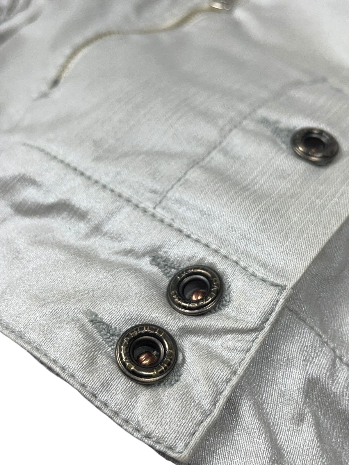 Parasuco Vintage Parasuco Cult Metallic Jacket Button Up Studded y2k Size S / US 4 / IT 40 - 10 Thumbnail