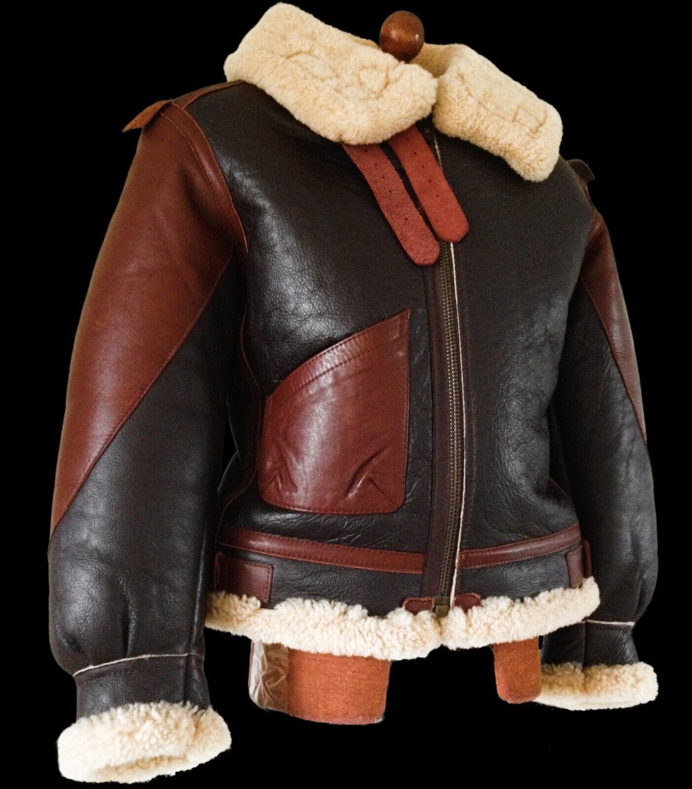 Aviator Nation B3 Shearling Aviator Bombers Jacket Size US L / EU 52-54 / 3 - 1 Thumbnail