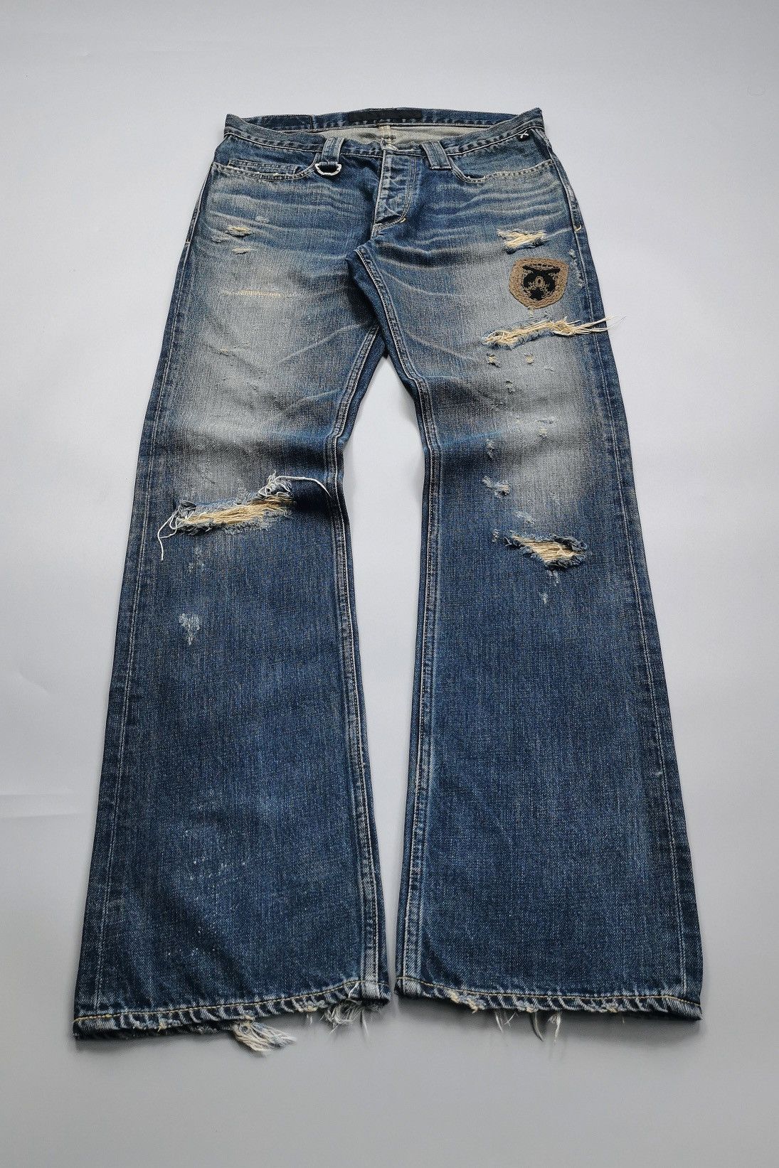Mastermind Japan × Roar Roar Crossguns Japan Bootcut Jeans Size US 32 / EU 48 - 1 Thumbnail