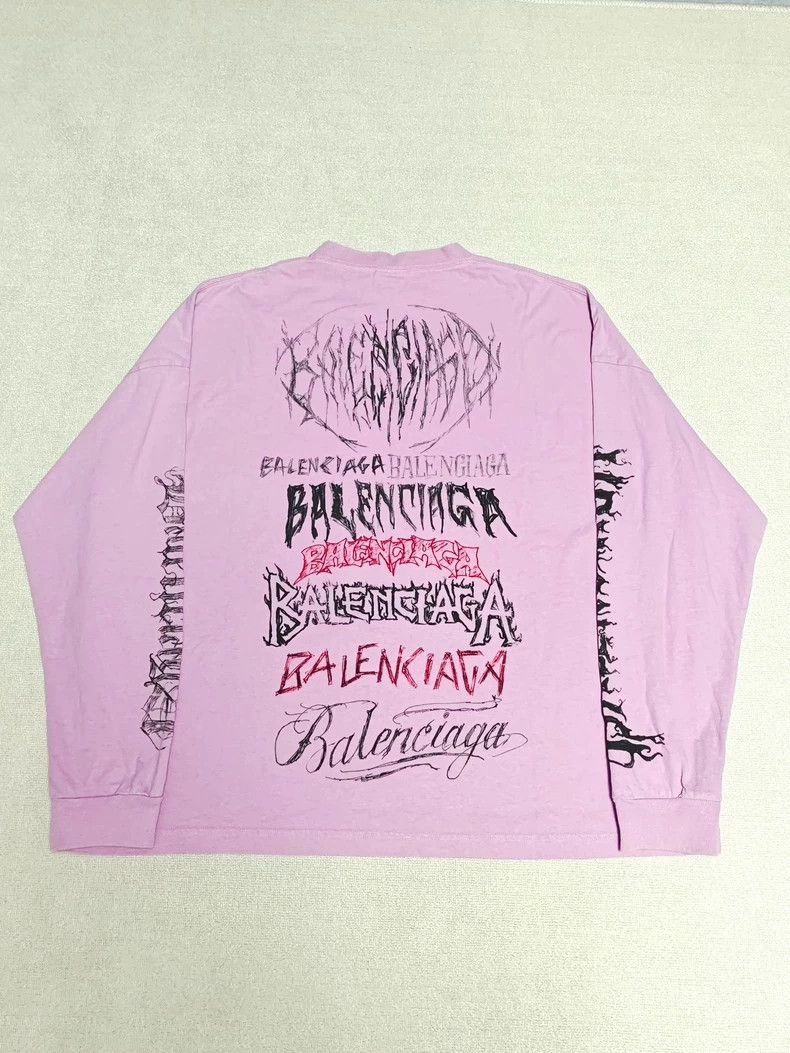 Balenciaga Balenciaga 24 SS DIY mental year of the dragon graffiti lon Size US L / EU 52-54 / 3 - 2 Thumbnail