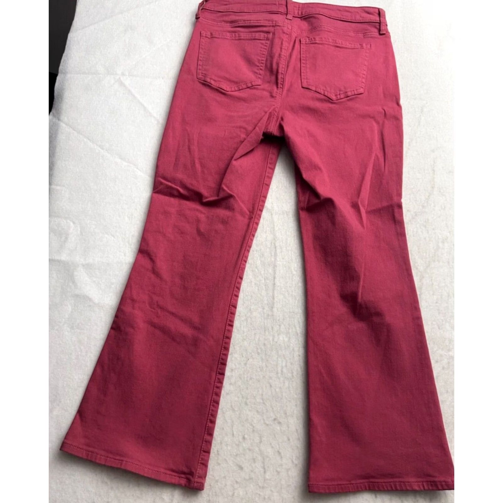 NYDJ NYDJ Jeans Womens 4 Slate Rose Wash Waist Match Lift Tuck Relaxed Flared 30x25 Size 27" / US 4 / IT 40 - 5 Thumbnail