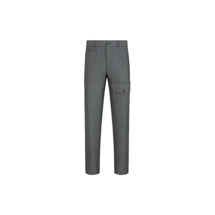 Dior Dior Gray Twill Utility Cargo Pants 0079 Size US 44 / EU 60 - 1 Thumbnail