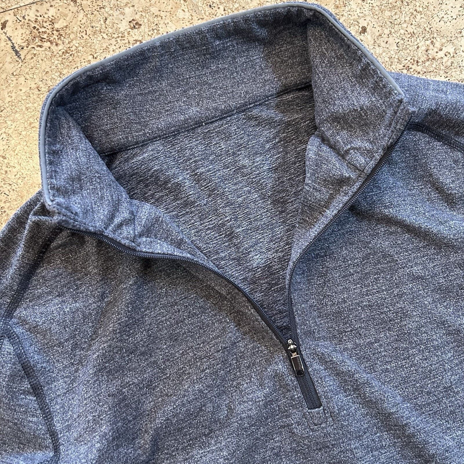 Lululemon Velocity Core Half Zip Athletic Performance Pullover Jacket Size US M / EU 48-50 / 2 - 2 Thumbnail