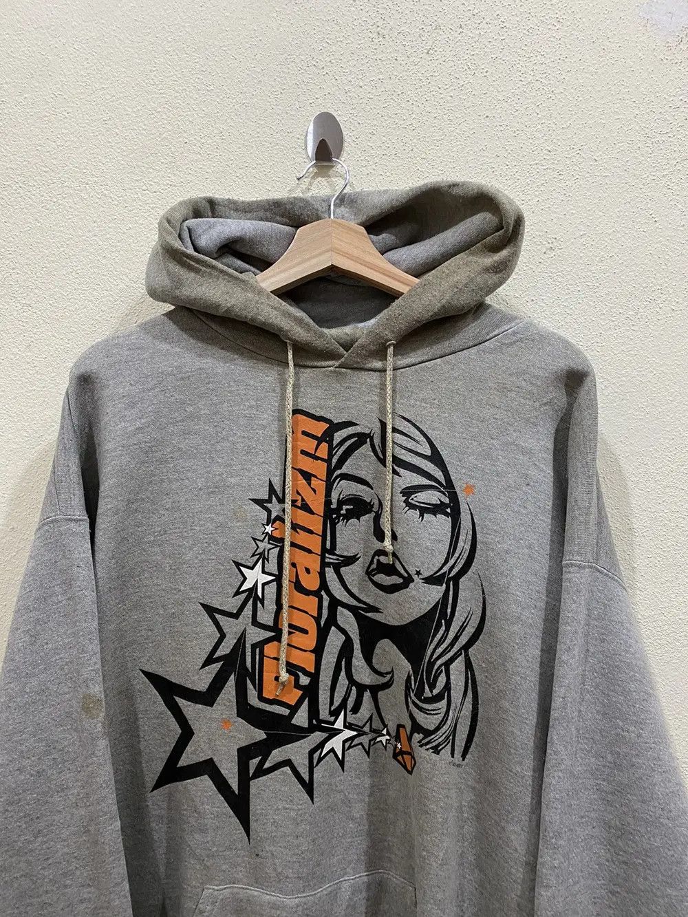 Vintage Floral Water Big Logo Pullover Hoodies Size US XL / EU 56 / 4 - 3 Thumbnail