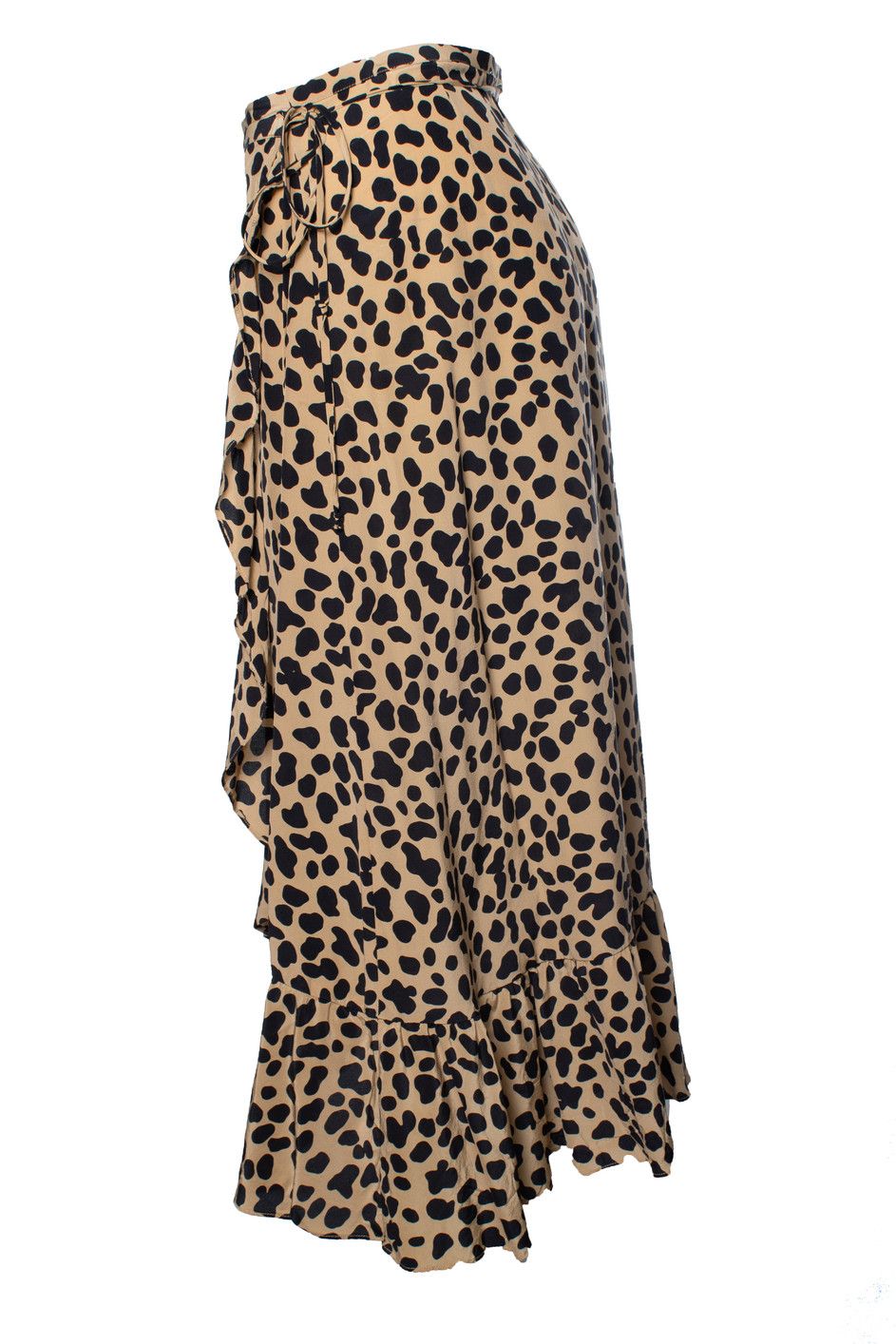 RIXO Rixo London, Leopard printed wrap midi skirt Size 28" / US 6 / IT 42 - 2 Thumbnail