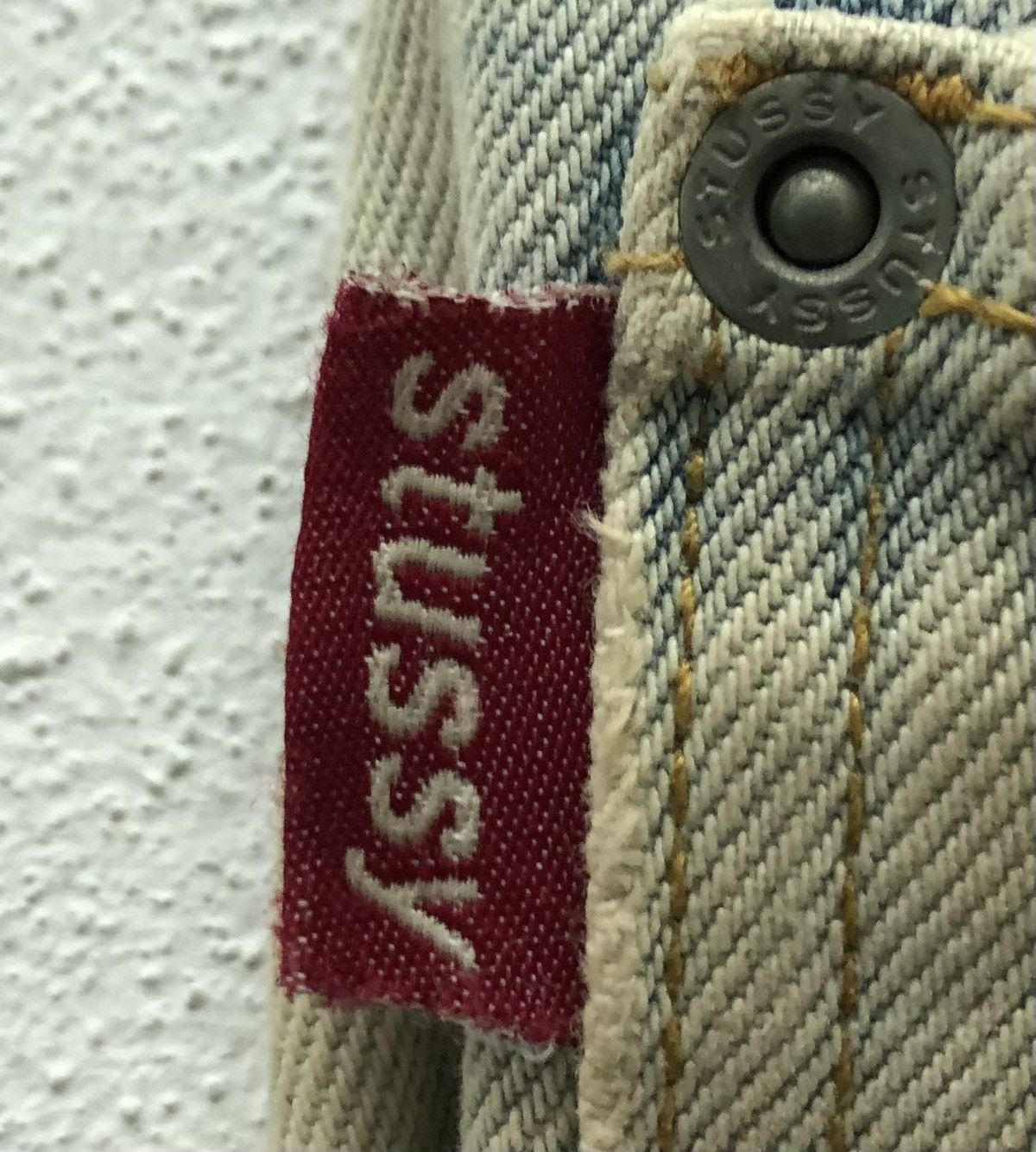 Stussy Vintage Stussy Japan Made In Usa Denim Pants Size US 34 / EU 50 - 8 Thumbnail