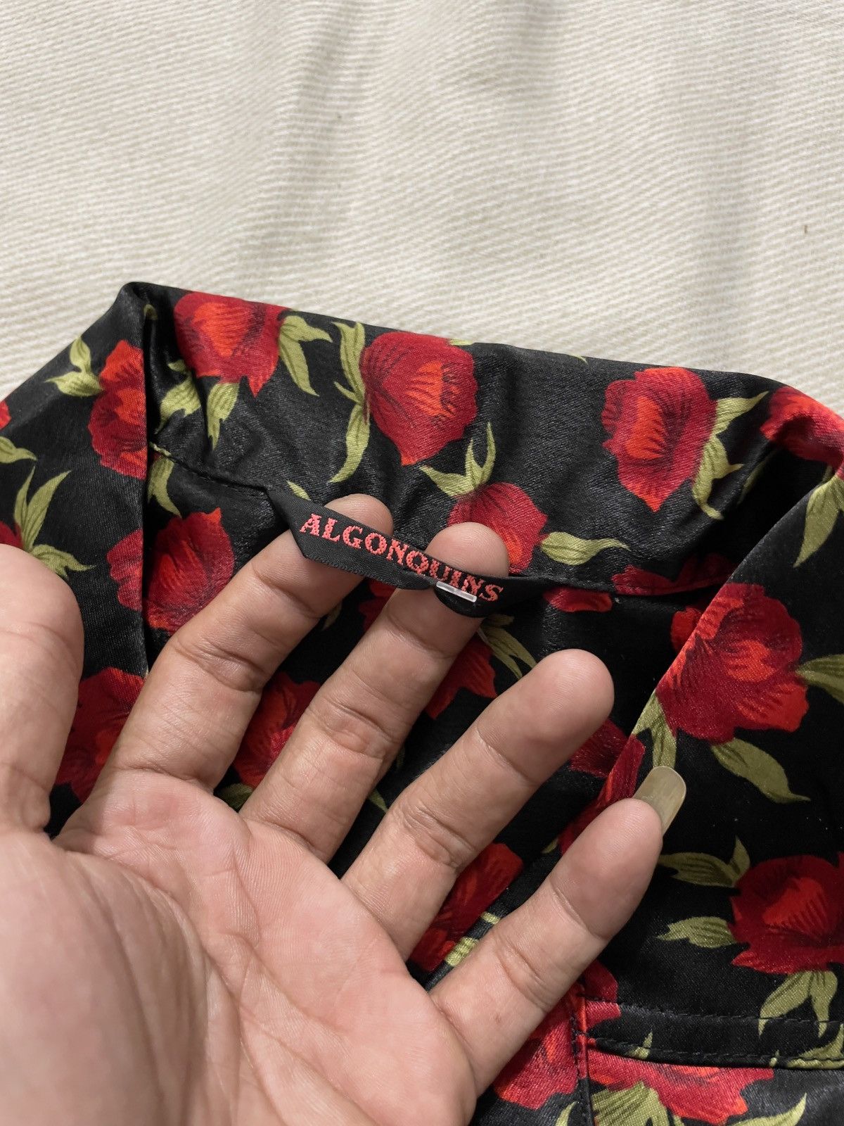 Hysteric Glamour × Japanese Brand × Tornado Mart NWT Algonquins Rose Button Up Shirts Size S / US 4 / IT 40 - 4 Thumbnail