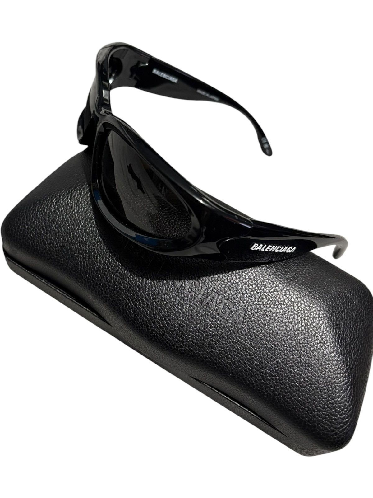 Balenciaga Balenciaga SWIFT OVAL SUNGLASSES BB0157S wraparound shades Size ONE SIZE - 2 Thumbnail